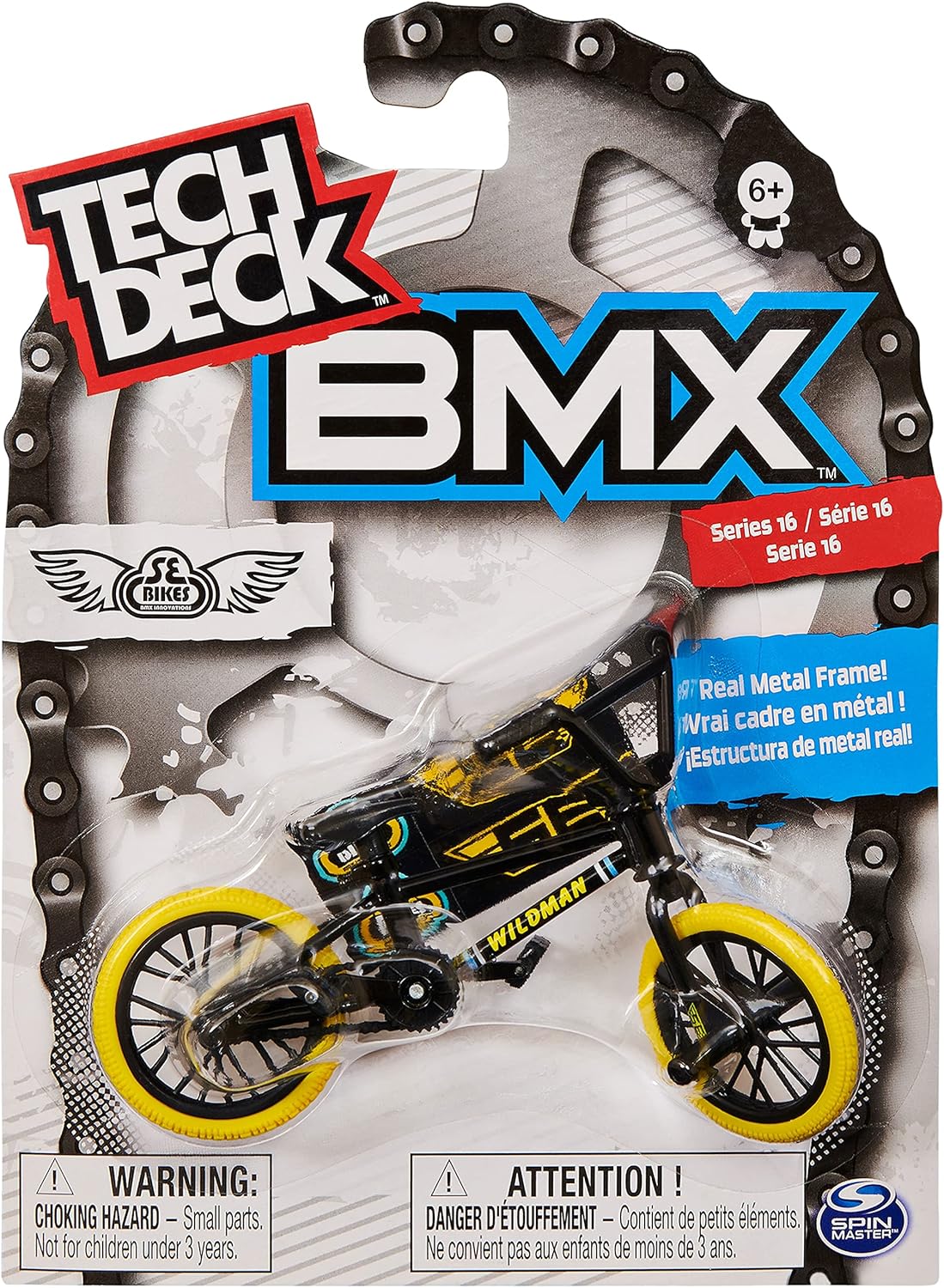 Tech Deck BMX Finger Bike - Authentic Miniature Replica with Trick Handlebars (Style May Vary) 7