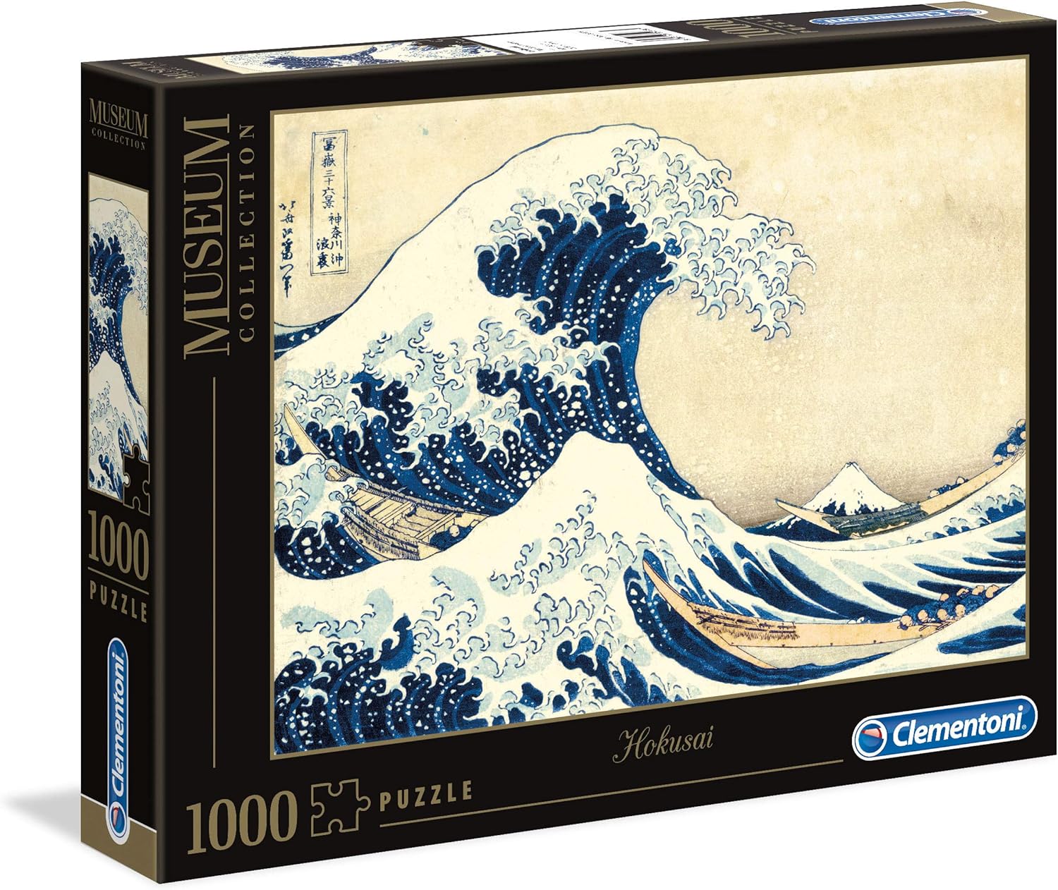 Clementoni Museum Collection - Hokusai The Wave 1000-Piece Puzzle for Adults 1