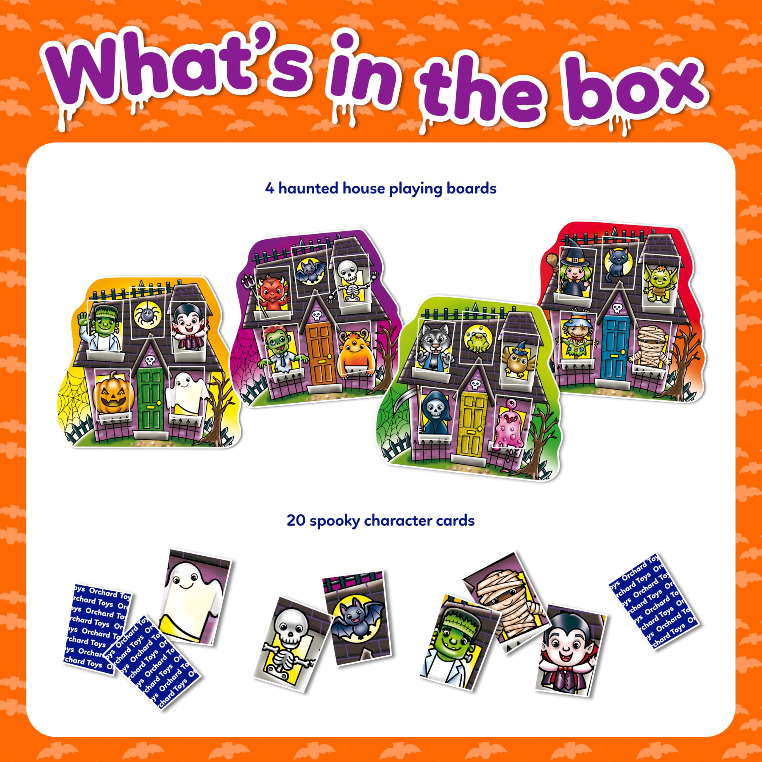 Orchard Toys Haunted House Lotto - Compact Board Game for Kids Ages 3-6 6