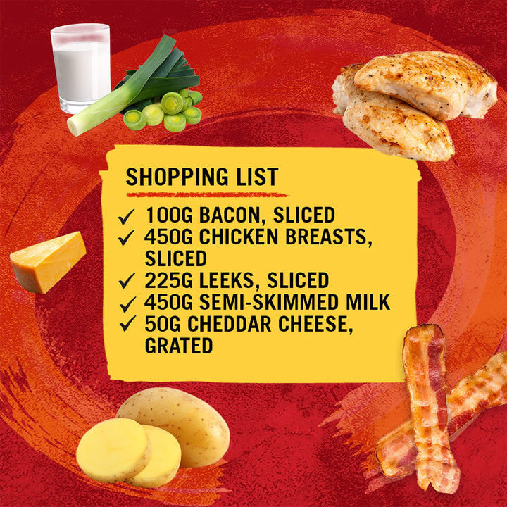 Schwartz Creamy Chicken & Leek Tray Bake Recipe Mix 35g | Pack of 12