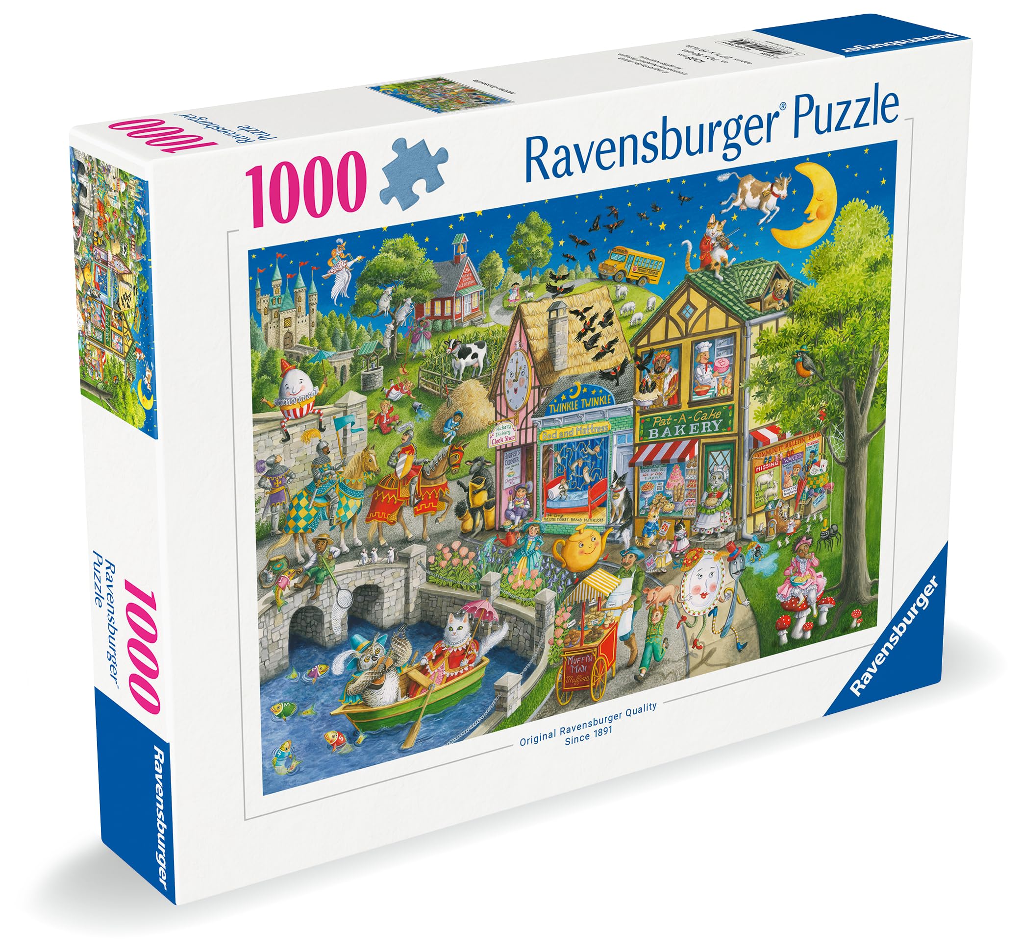 Ravensburger Mother Gooseville 1000 Piece Jigsaw Puzzle for Adults and Kids 2
