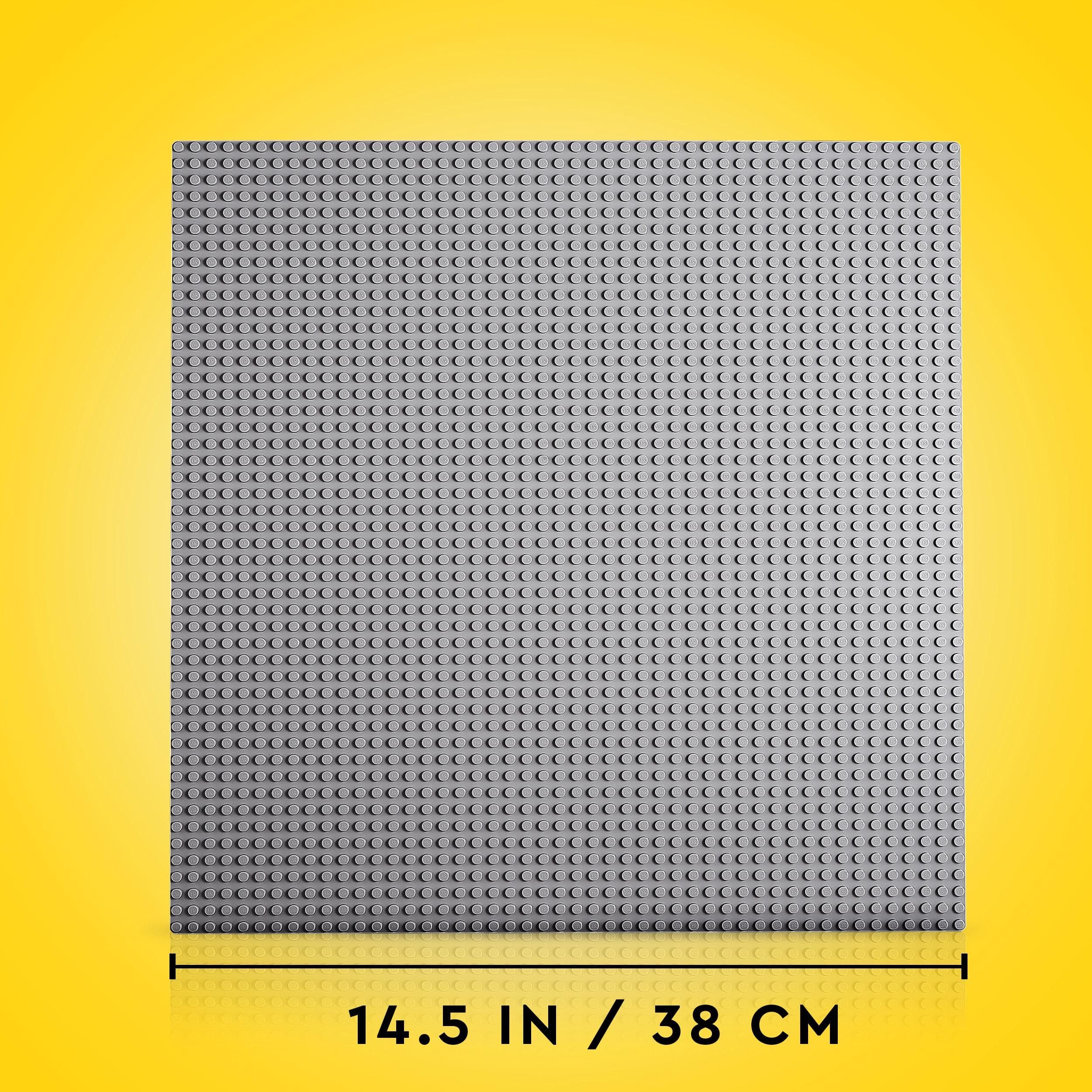 LEGO Classic 11024 Grey Baseplate - 48x48 Stud Building Base for Ages 4+ | Plastic 4