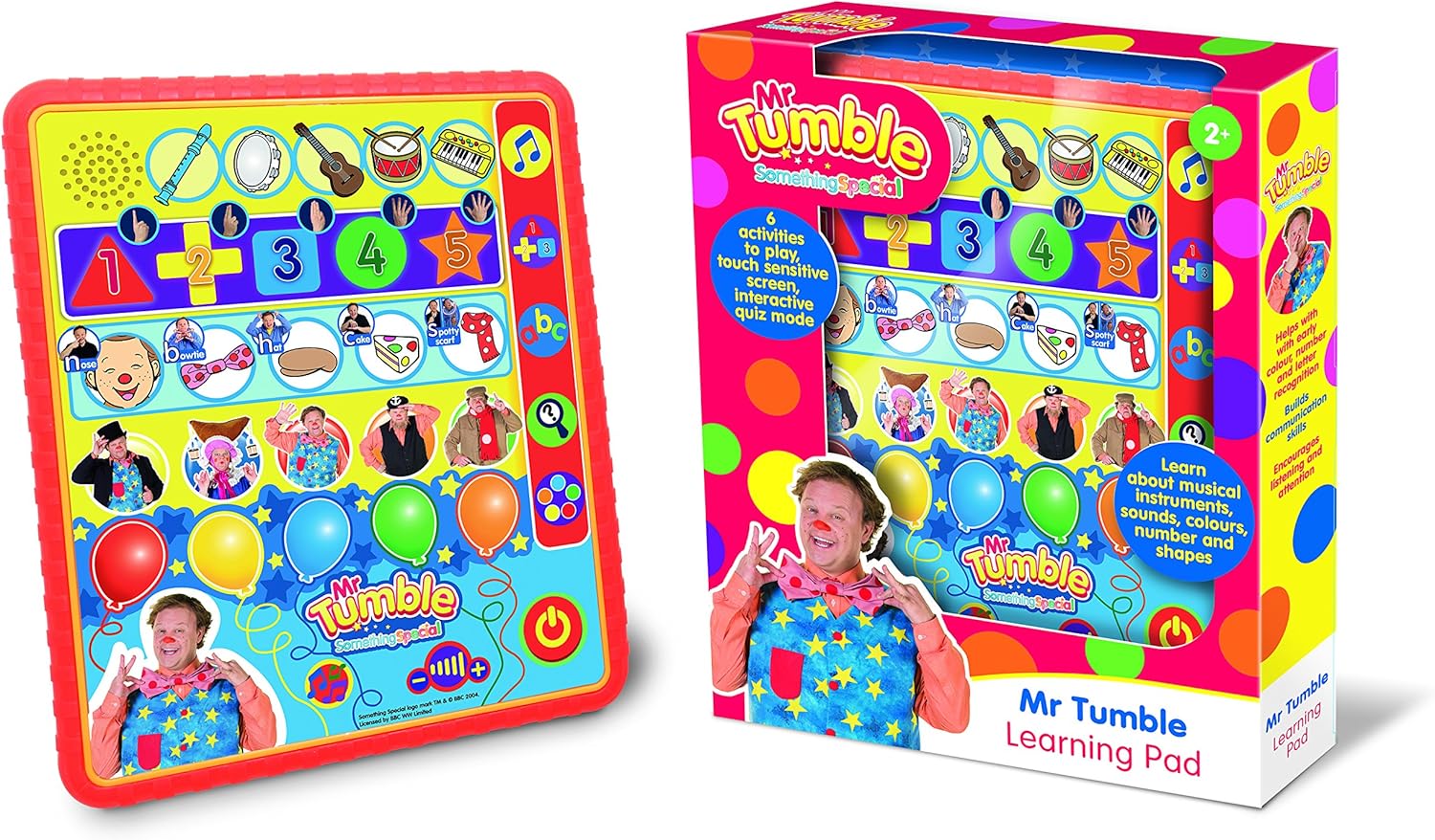 Mr Tumble SS01 Friends Something Special Learning Pad - Interactive Educational Toy for Ages 2+ 1