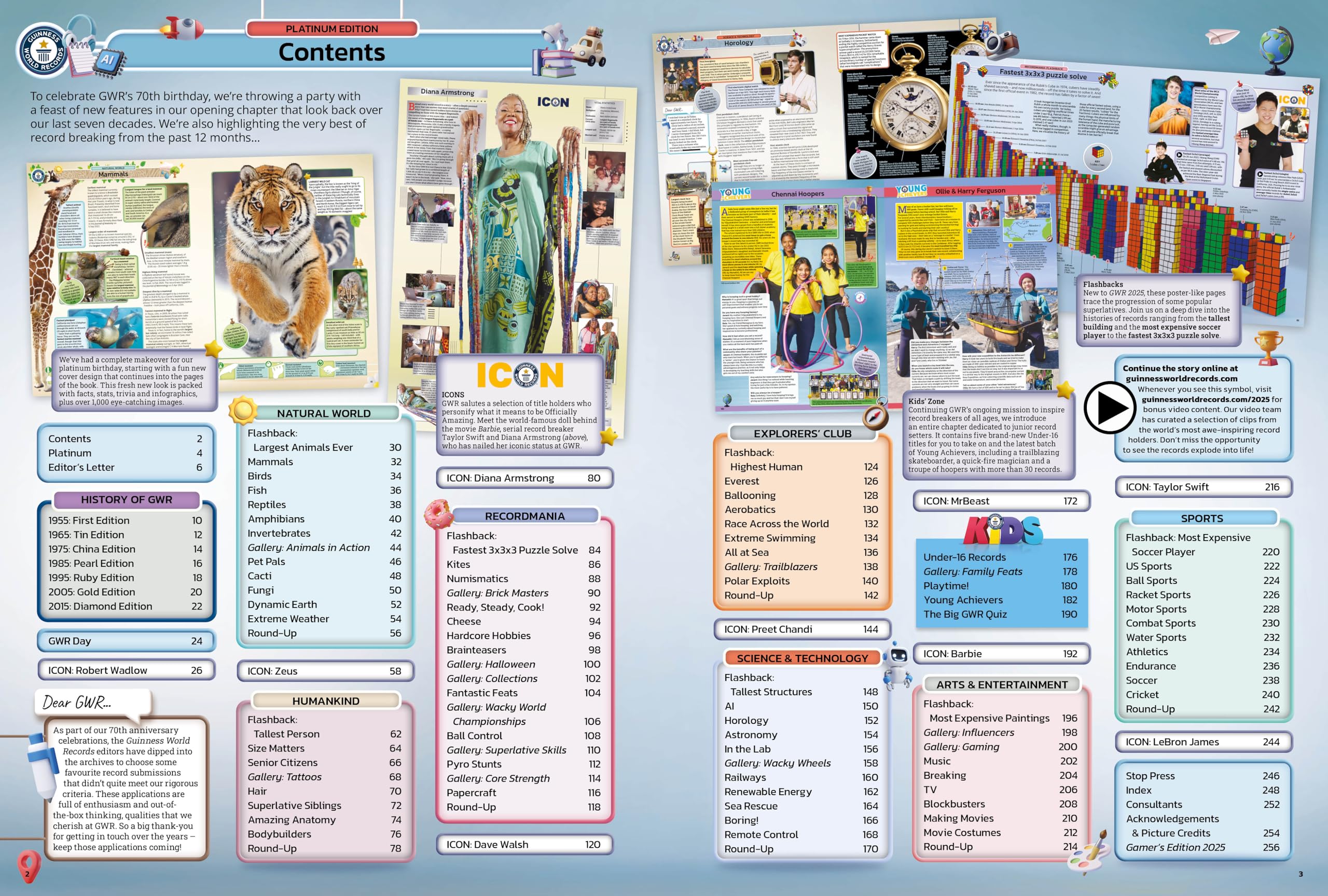 Guinness World Records 2025: Encyclopaedias for Children Aged 7+ | Hardcover | 256 Pages 3