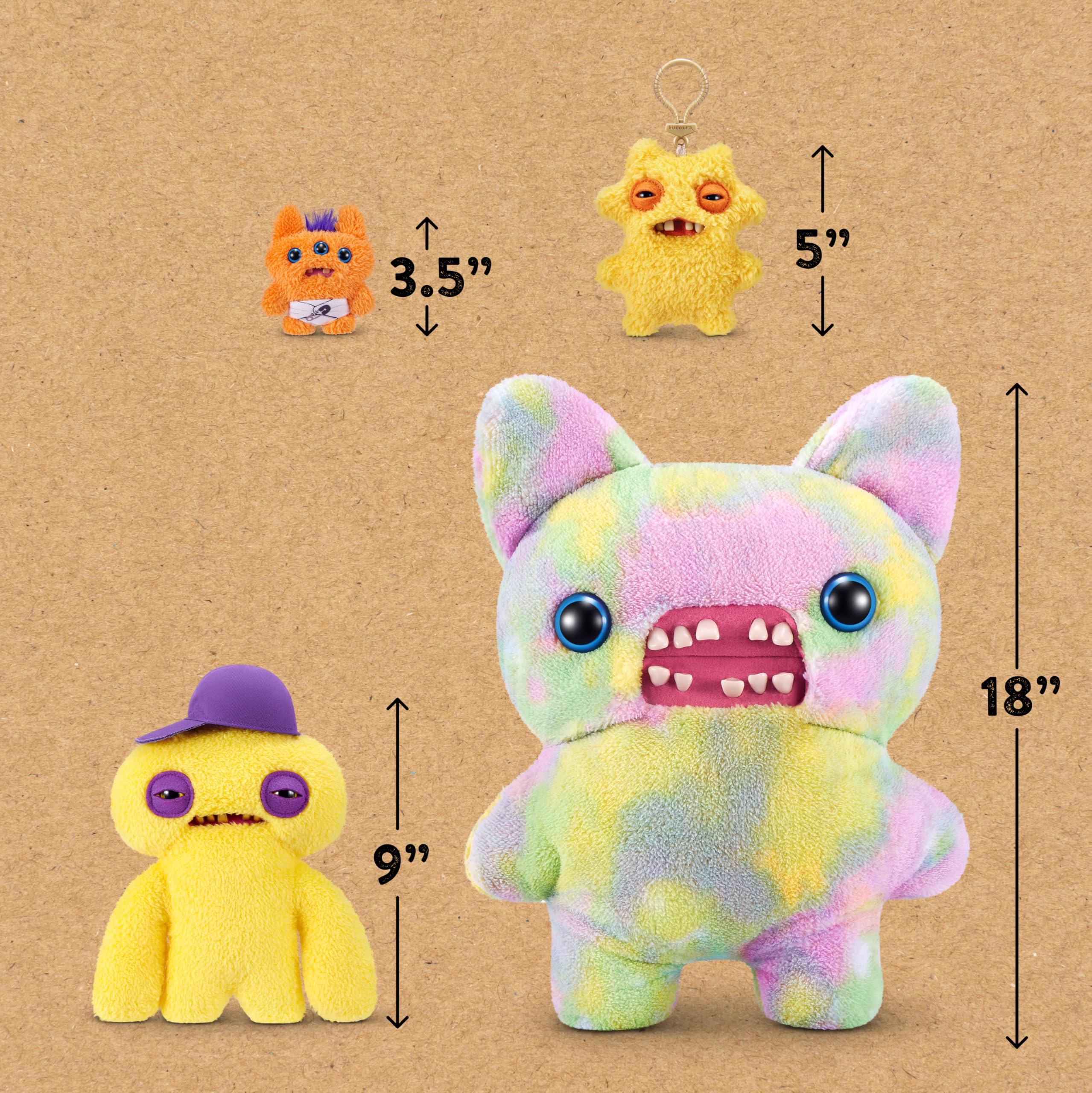 Fuggler Fugg Life 9-Inch Plush Toy (Squidge) by ZURU | Polyester | Ages 4+ 6