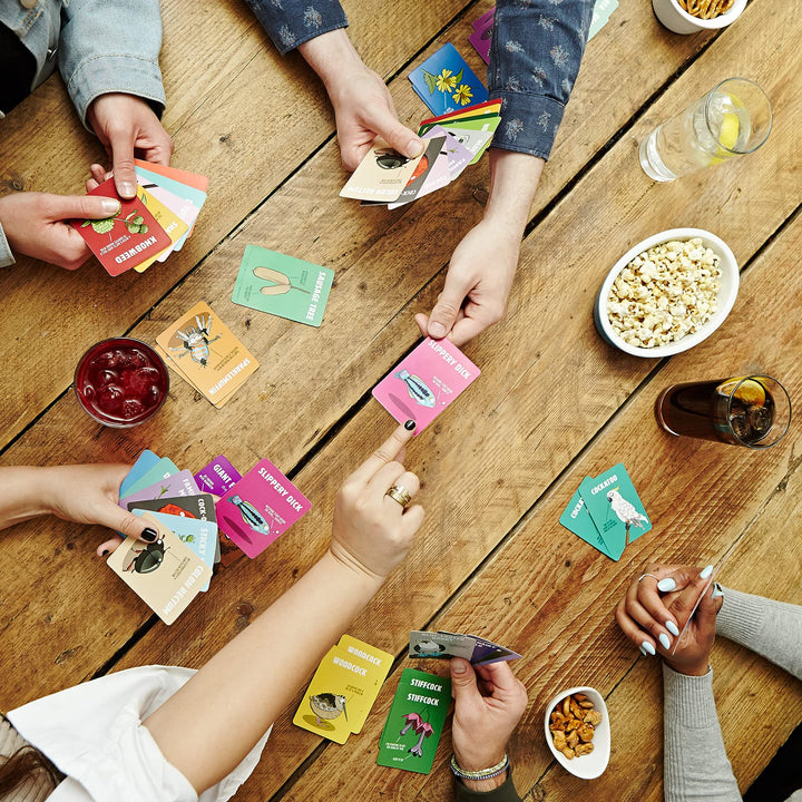 Ginger Fox Don't Be A Dik Dik Card Game - Hilarious Adult Nature Party Game for 3-6 Players