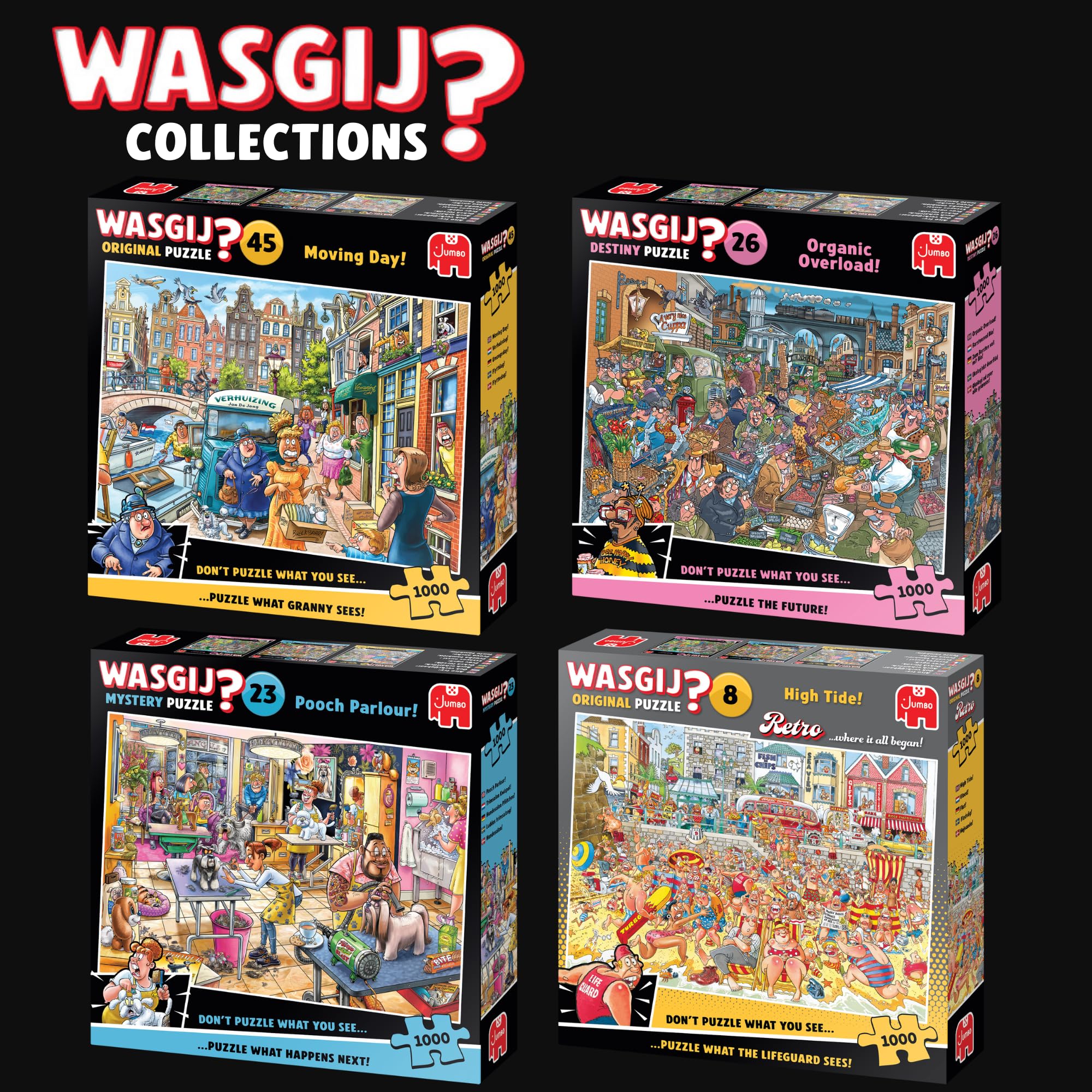 Wasgij Original 45: Moving Day - 1000 Piece Puzzle for Adults 6
