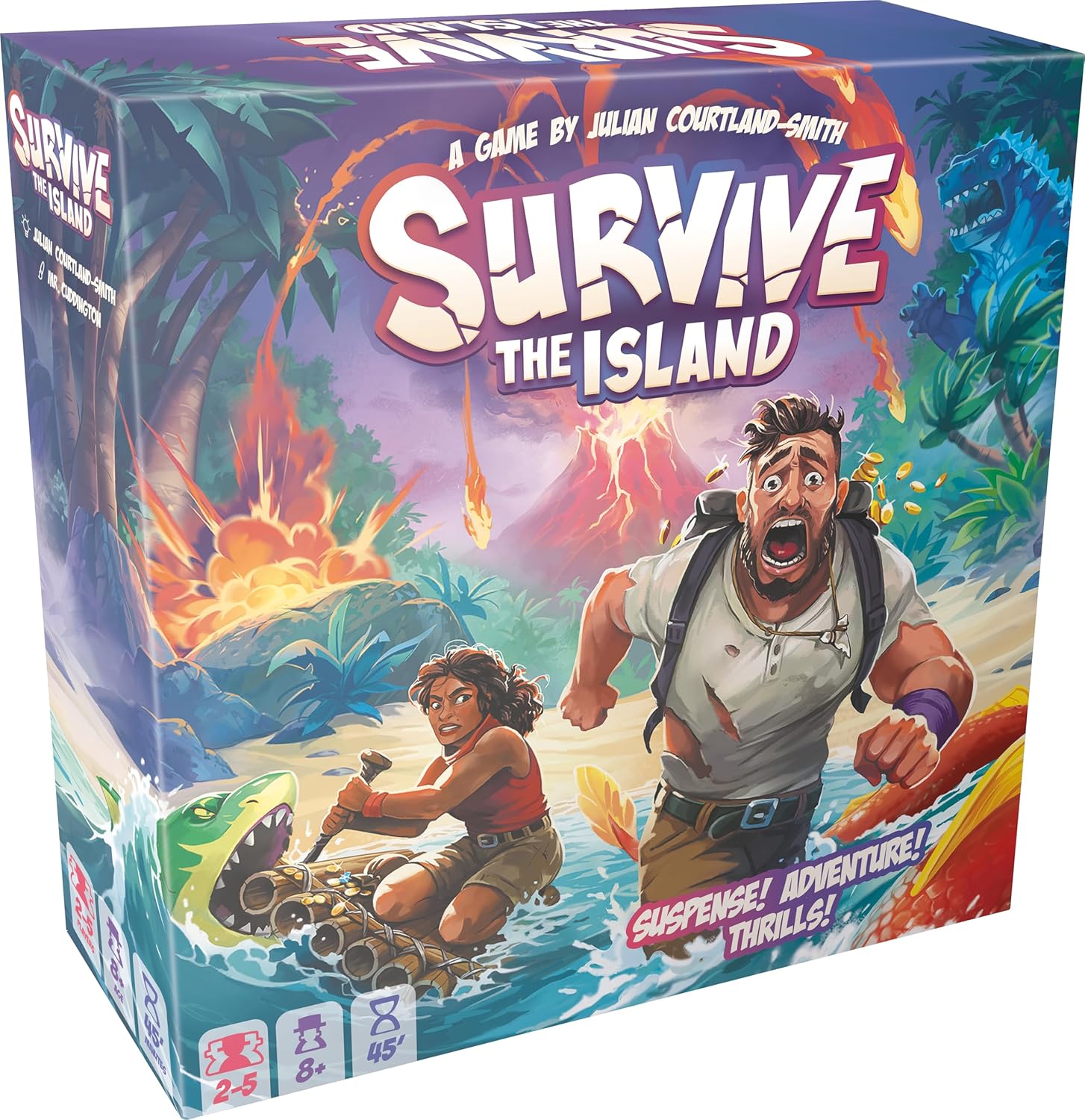 Zygomatic – Brettspiel „Überleben Sie die Insel“