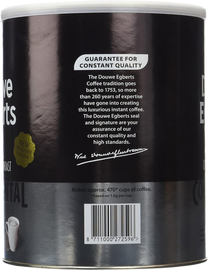 Douwe Egberts Continental Coffee Rich Roast 750g Instant Coffee