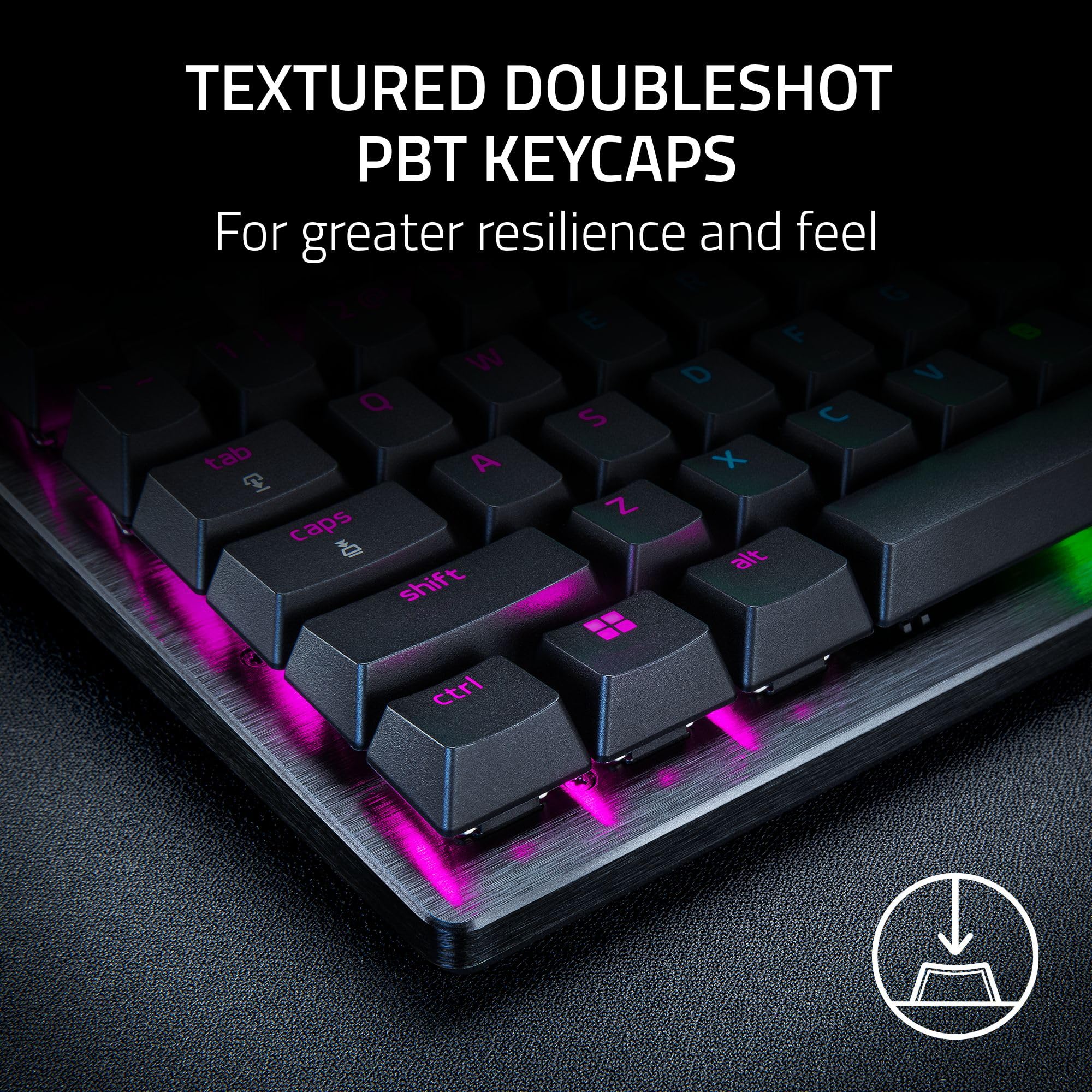 Razer Huntsman V3 Pro Analog Optical Esports Gaming Keyboard | Rapid Trigger | UK Layout | Black 7