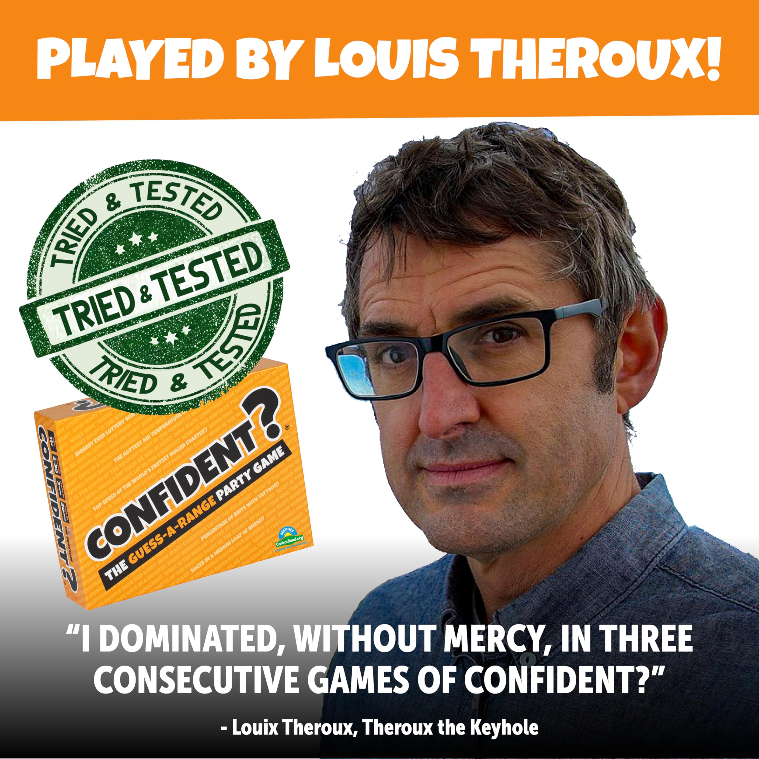 CONFIDENT? Board Game - Trivia Quiz Game with Range-Based Scoring for Families, Adults & Kids 9