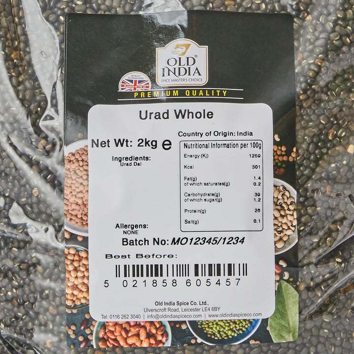 Old India Urad Whole 2kg