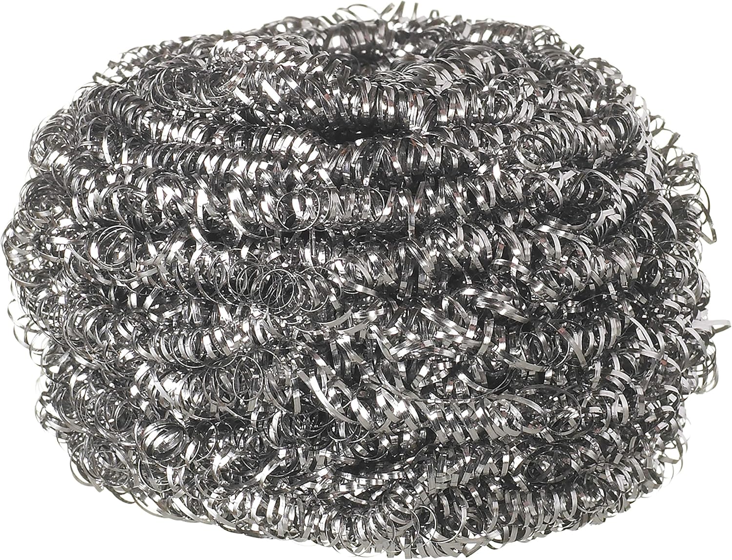 Spontex Essentials Tough Metal Scourers - 12 Packs of 4 (48 Total Scourers) 2