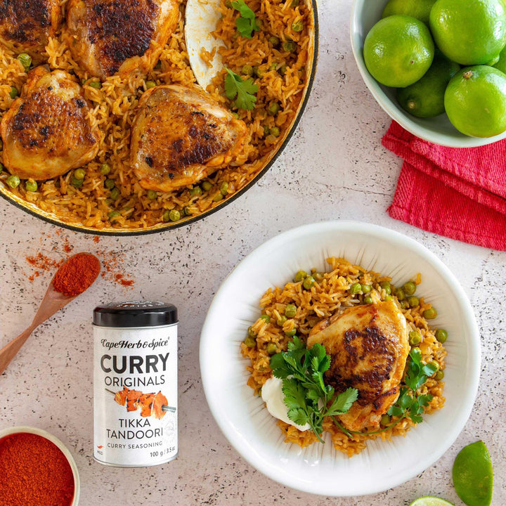 Cape Herb & Spice Curry Originals Tikka Tandoori Curry Seasoning Condiment