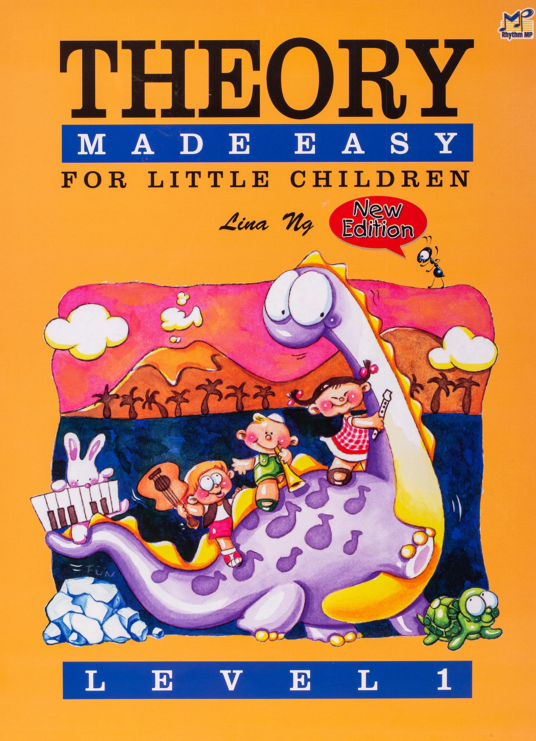 Rhythm MP Theory Made Easy for Little Children - Level 1 | Sheet Music Binding | Ages 4-7