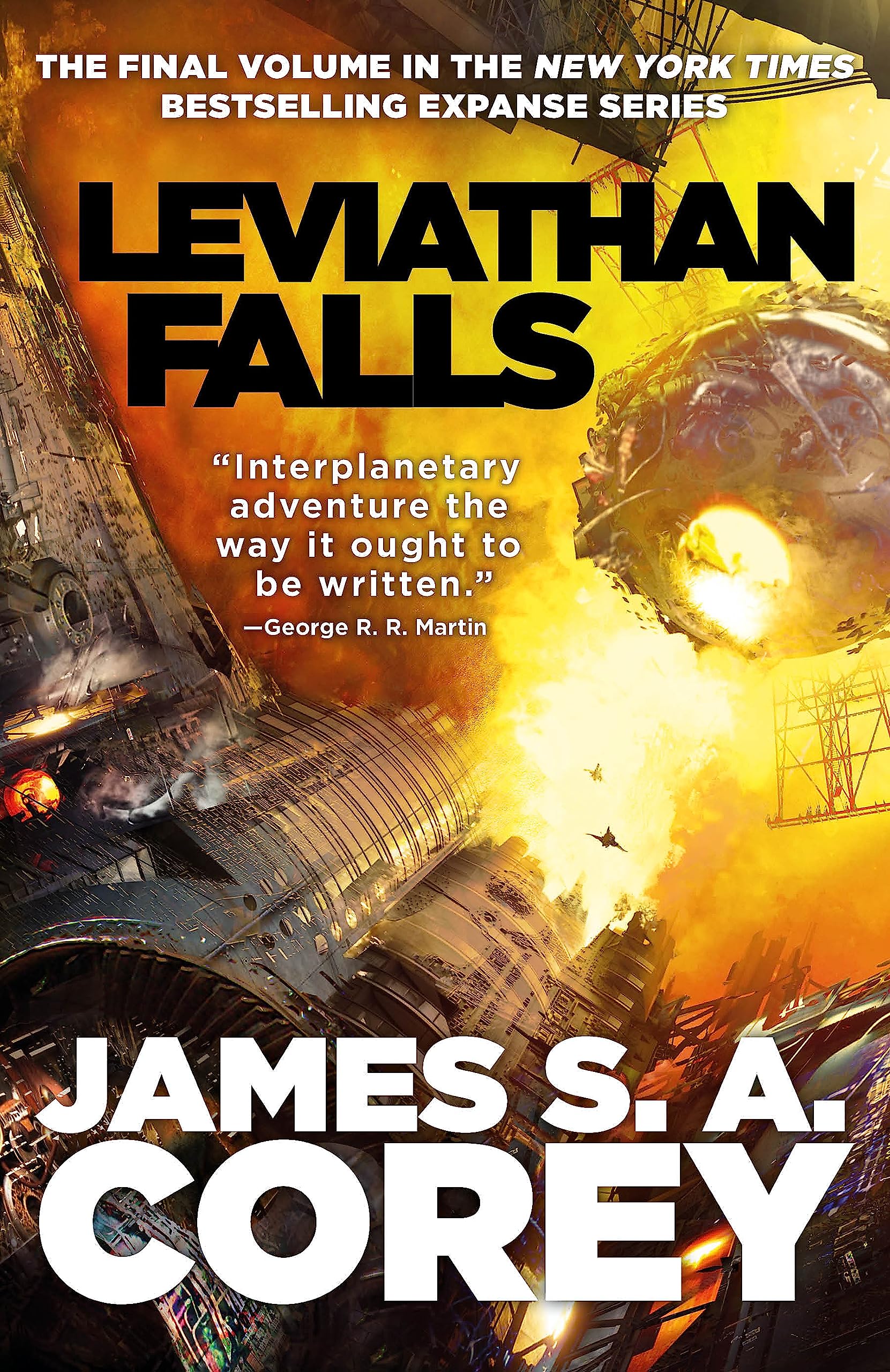 Leviathan Falls: Book 9 of The Expanse - First Contact Science Fiction Novel 1