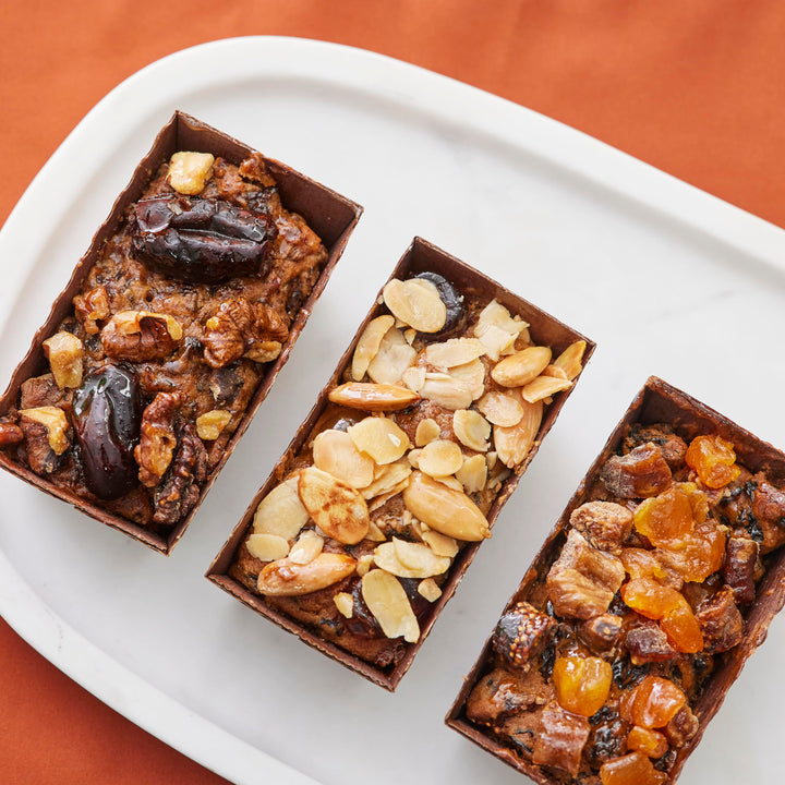 Cartwright & Butler - Three Fruit Cake Selection Mini Loaf Cakes