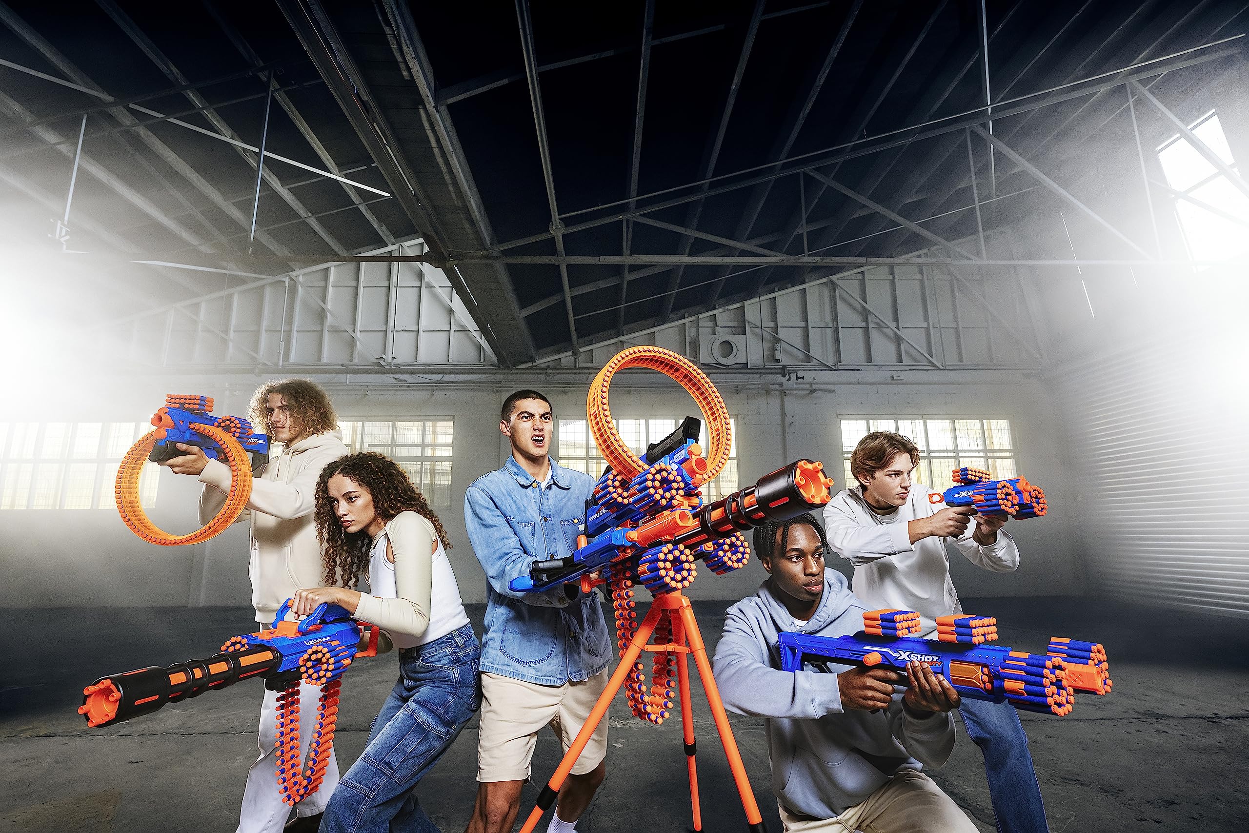 XSHOT Insanity Manic Blaster - 48 Dart Foam Blaster Set for Kids 8+ 7