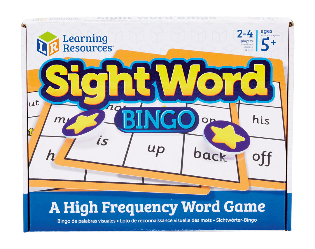 Learning Resources Sum Swamp Addition & Subtraction Game and Sight Word Bingo Set