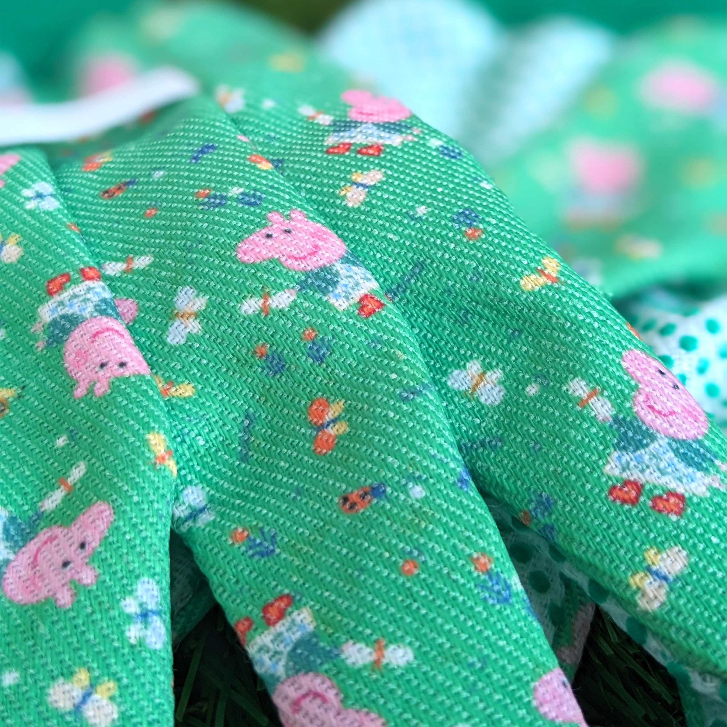 Robert Frederick Peppa Pig Children’s Gardening Gloves - Age 5+ | Cotton Blend | Green