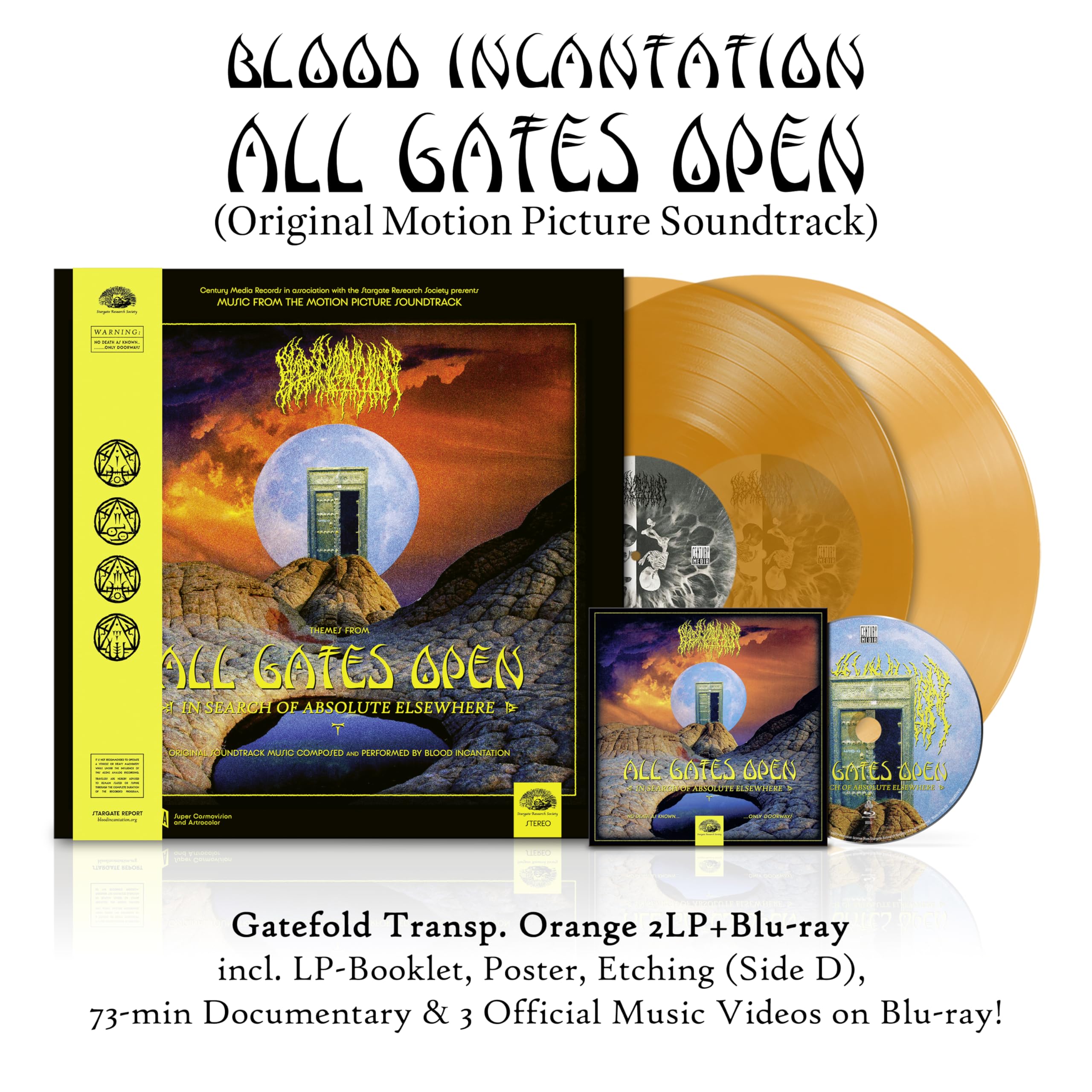 Blood Incantation - All Gates Open (Original Motion Picture Soundtrack) [3LP Box Set Vinyl]
