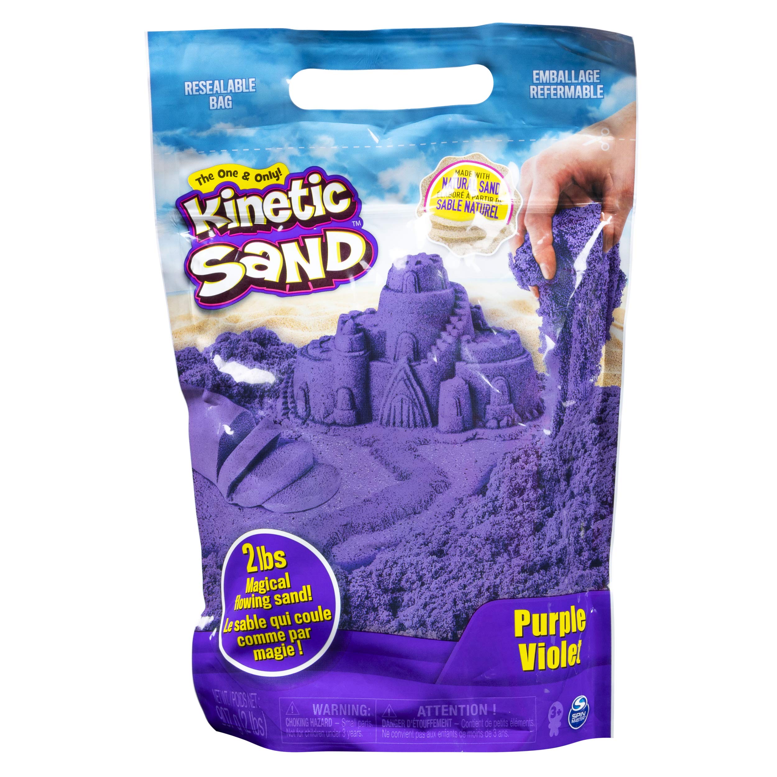 Kinetic Sand 0,9 kg Farbpackung – Mischen, Formen und Gestalten – Sensorisches Spielen für Kinder ab 3 Jahren 7