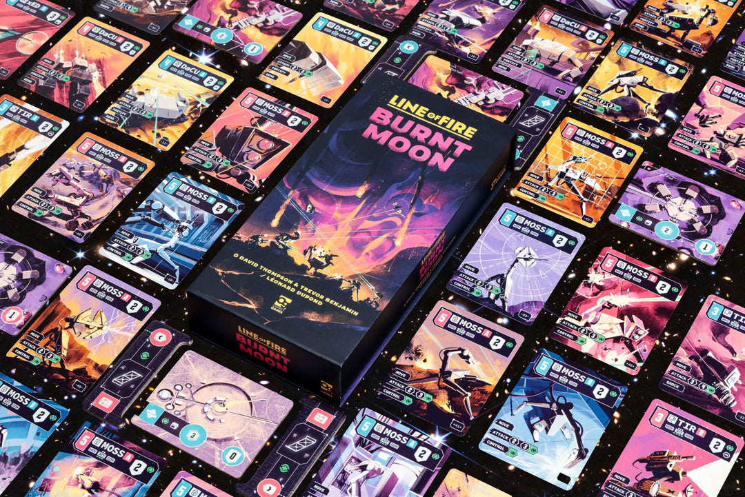 Undaunted 2200: Line of Fire – Burnt Moon Deckbuilding Card Game
