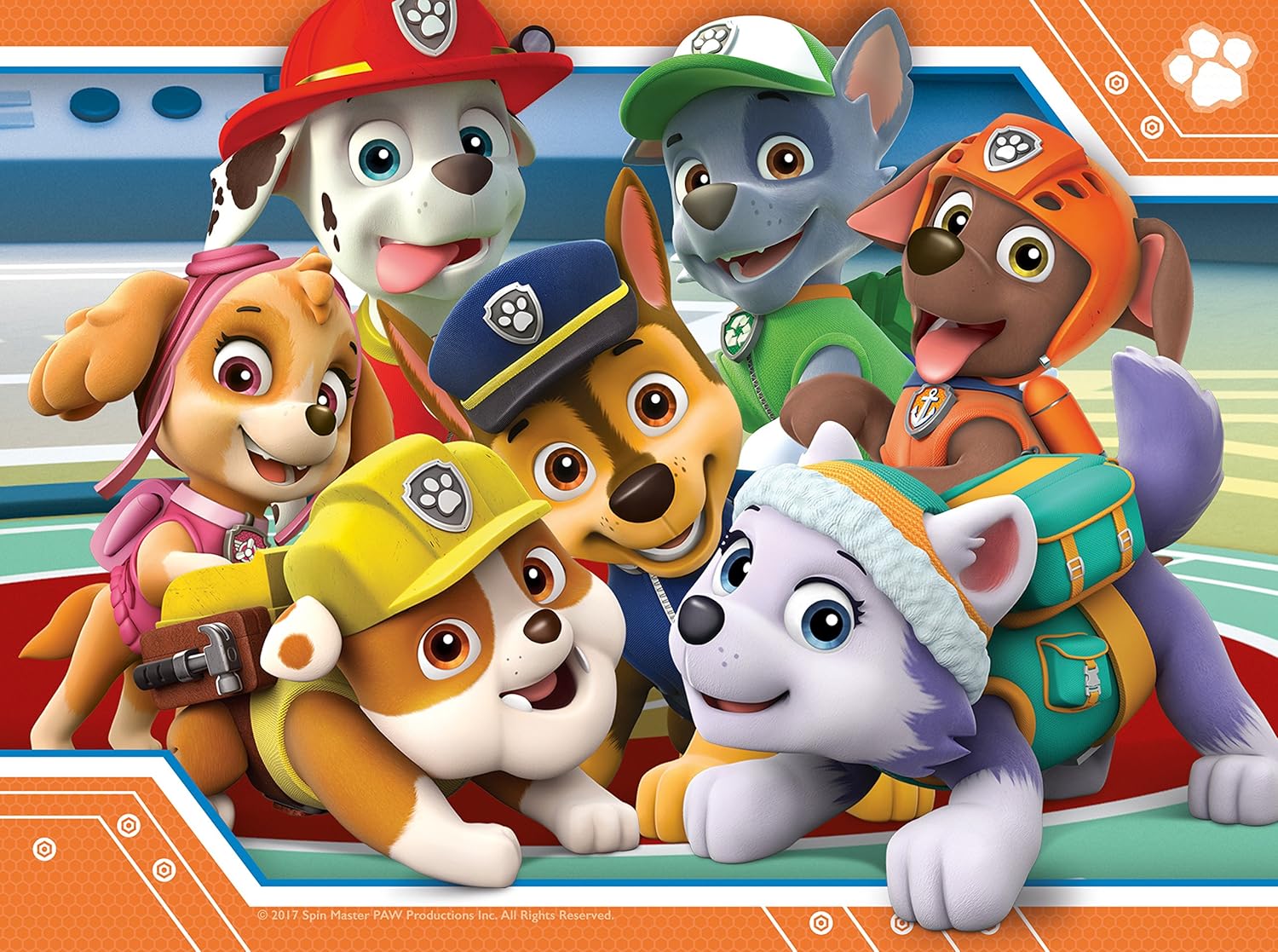 Ravensburger Paw Patrol 4-in-1 Puzzle Set - 12, 16, 20, 24 Piece Jigsaw Puzzles for Kids 3+ 8