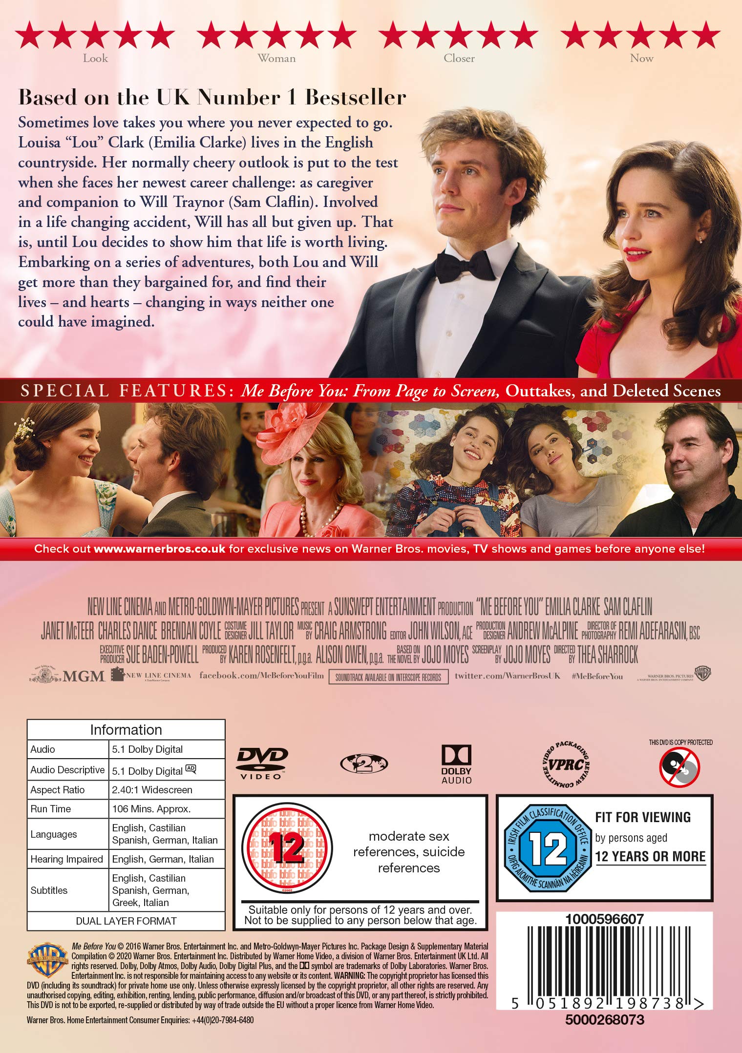 Me Before You [DVD] 2