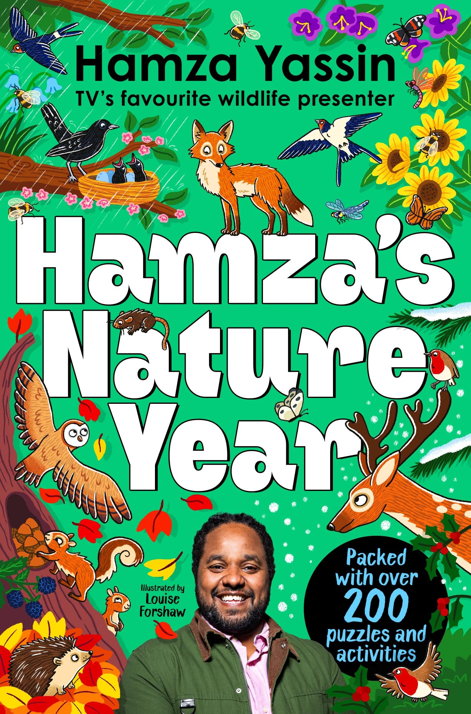 MACMILLAN Hamza's Nature Year Activity Book | Paperback | English | Reading Age 8+ 1