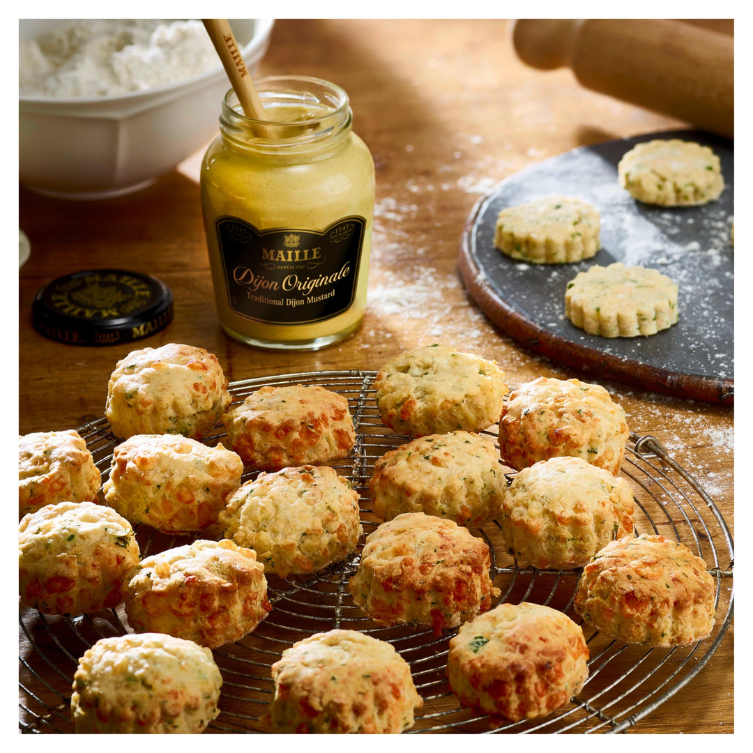 Maille Dijon Original Mustard since 1747 - Condiment for Salads, Chicken, Fish, and Sandwiches