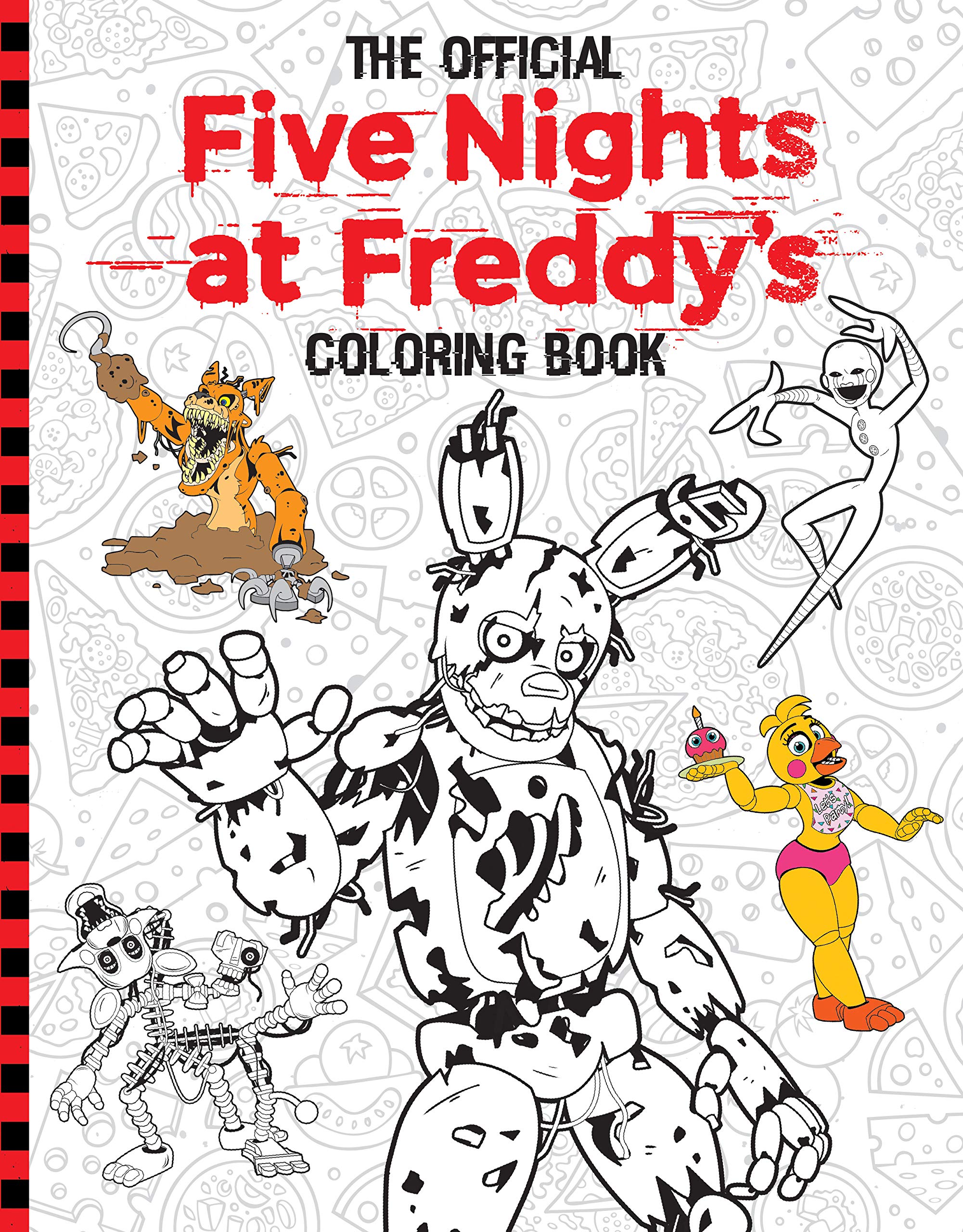 Scholastic Five Nights at Freddy's Colouring Book | 96 Pages | Paperback 1