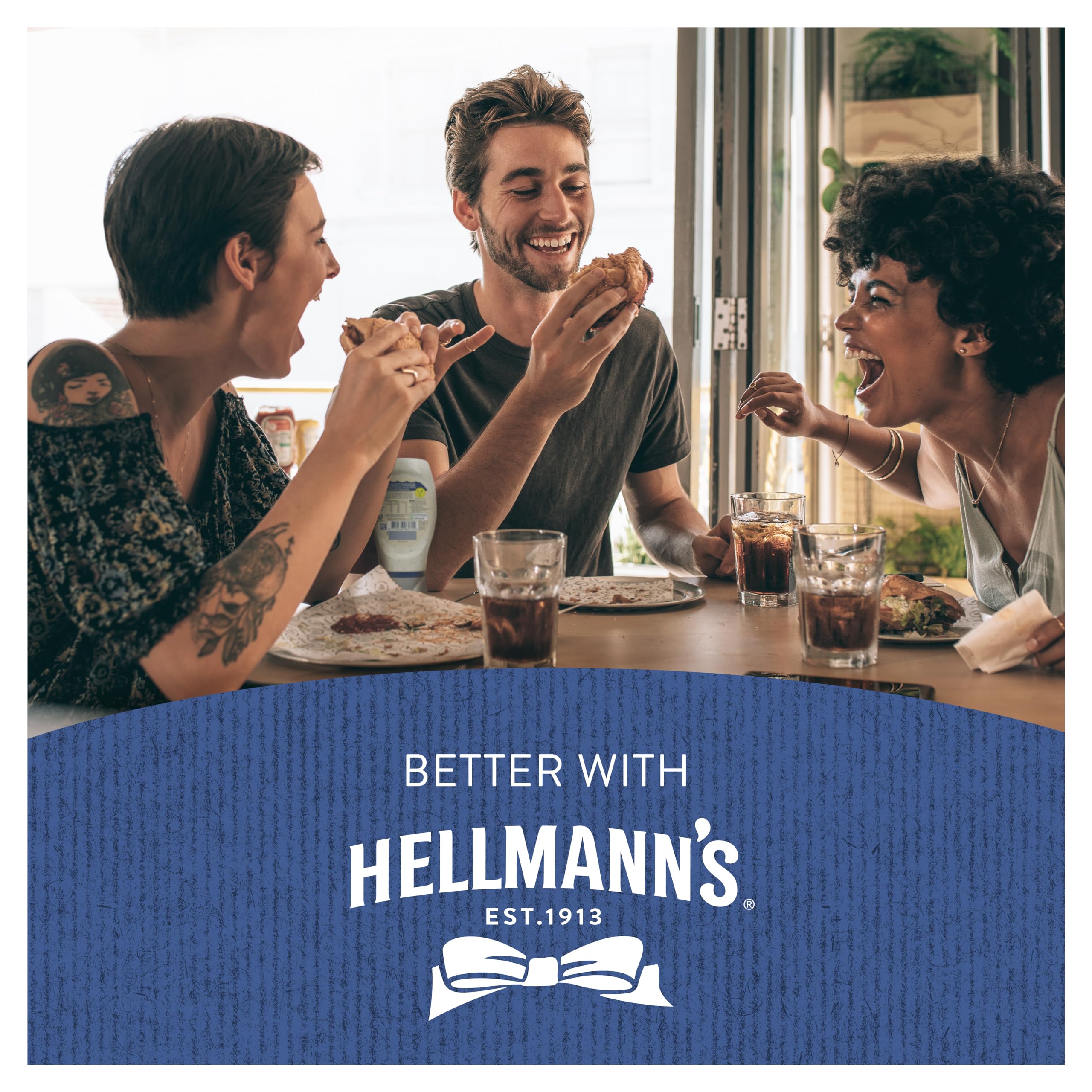 Hellmann's Roasted Garlic Mayonnaise – Cremiger Knoblauchgeschmack in einer 100 % recycelten Flasche 4