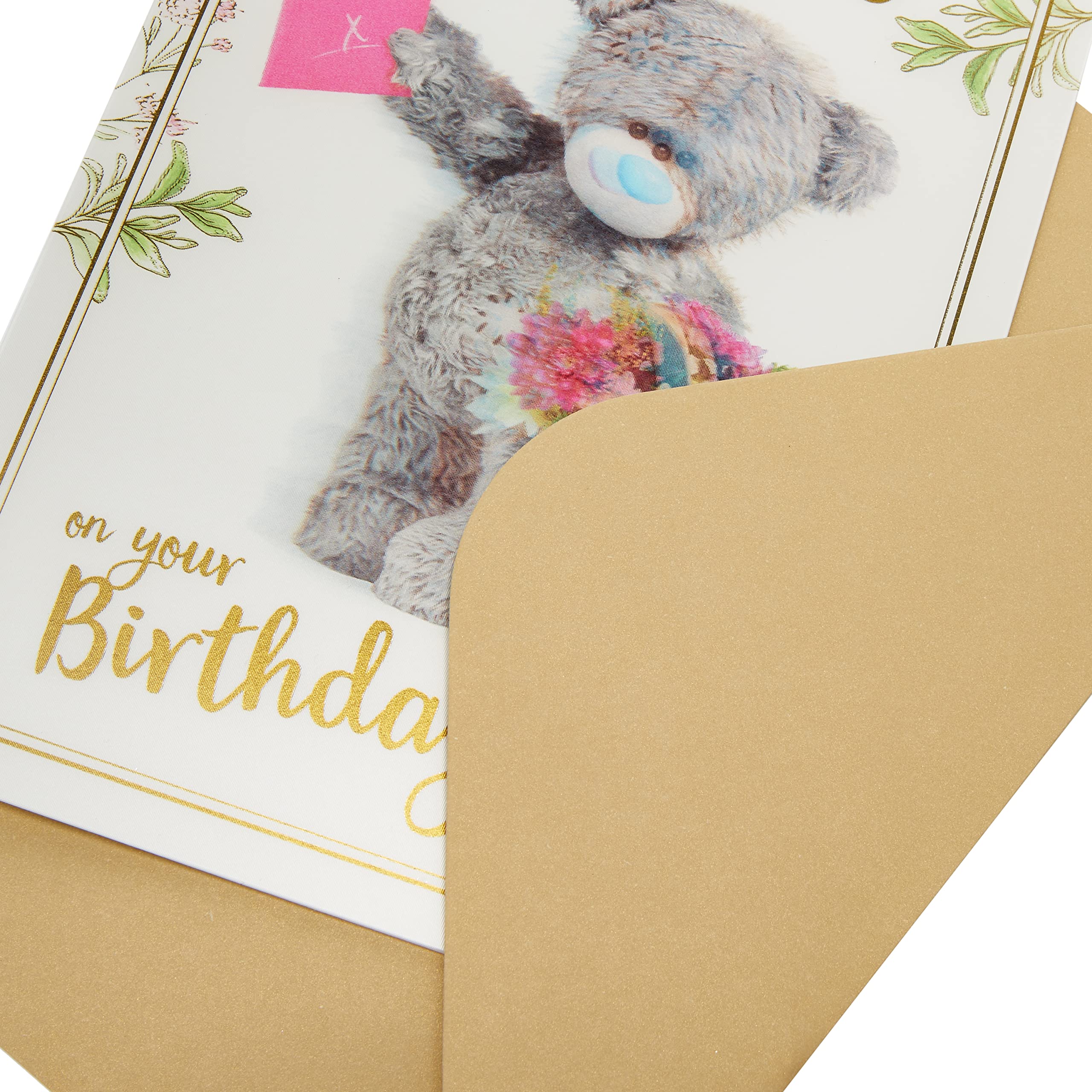Me To You Tatty Teddy Lovely Mum Birthday Card - 3D Effect | 6x9 Inch | ALM93040 3