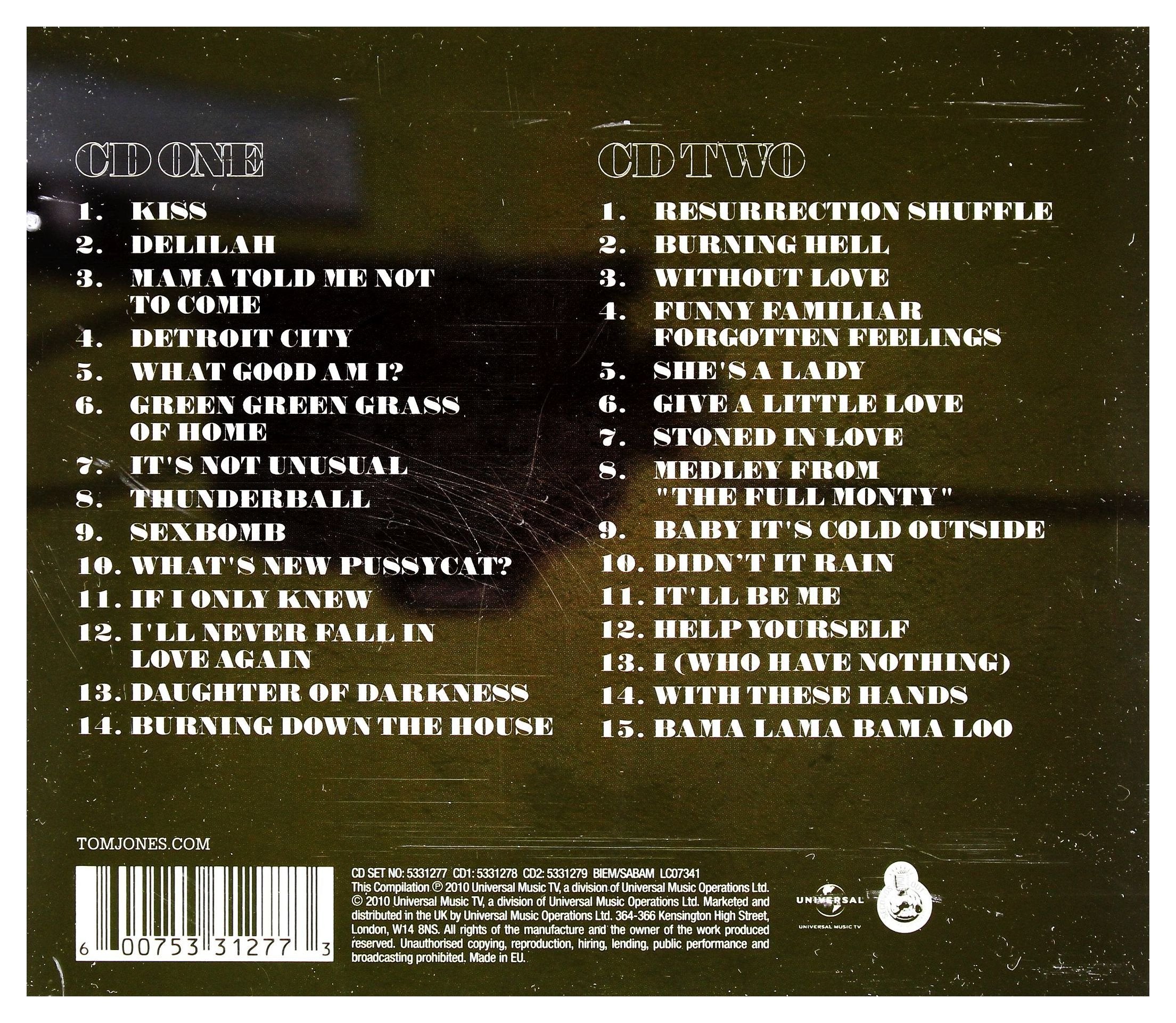 Tom Jones - Greatest Hits Rediscovered [Audio CD] 4