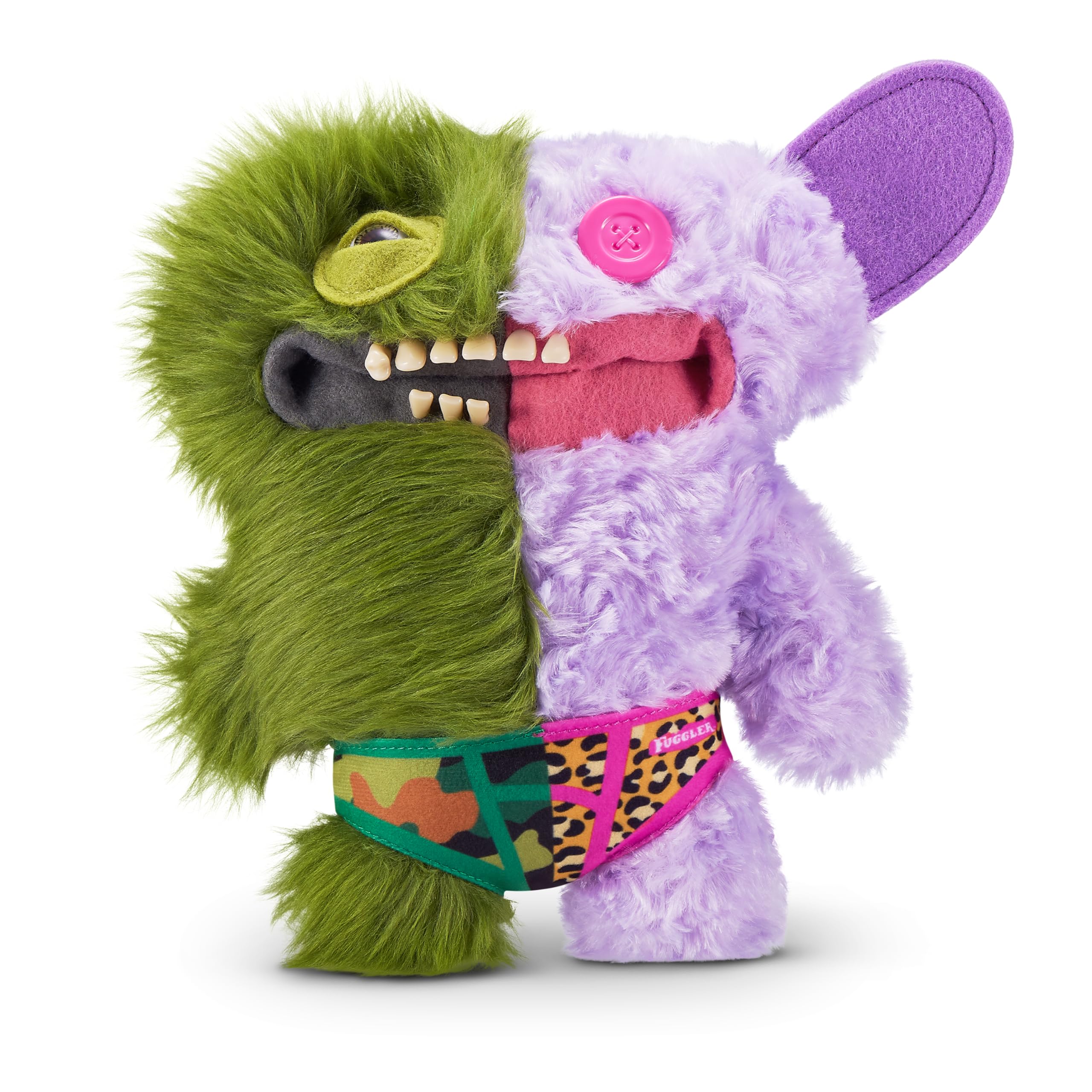 Fuggler Misfit Monsters 9-inch Series 1 - Funny Ugly Plush Toy with Human-Like Teeth 7
