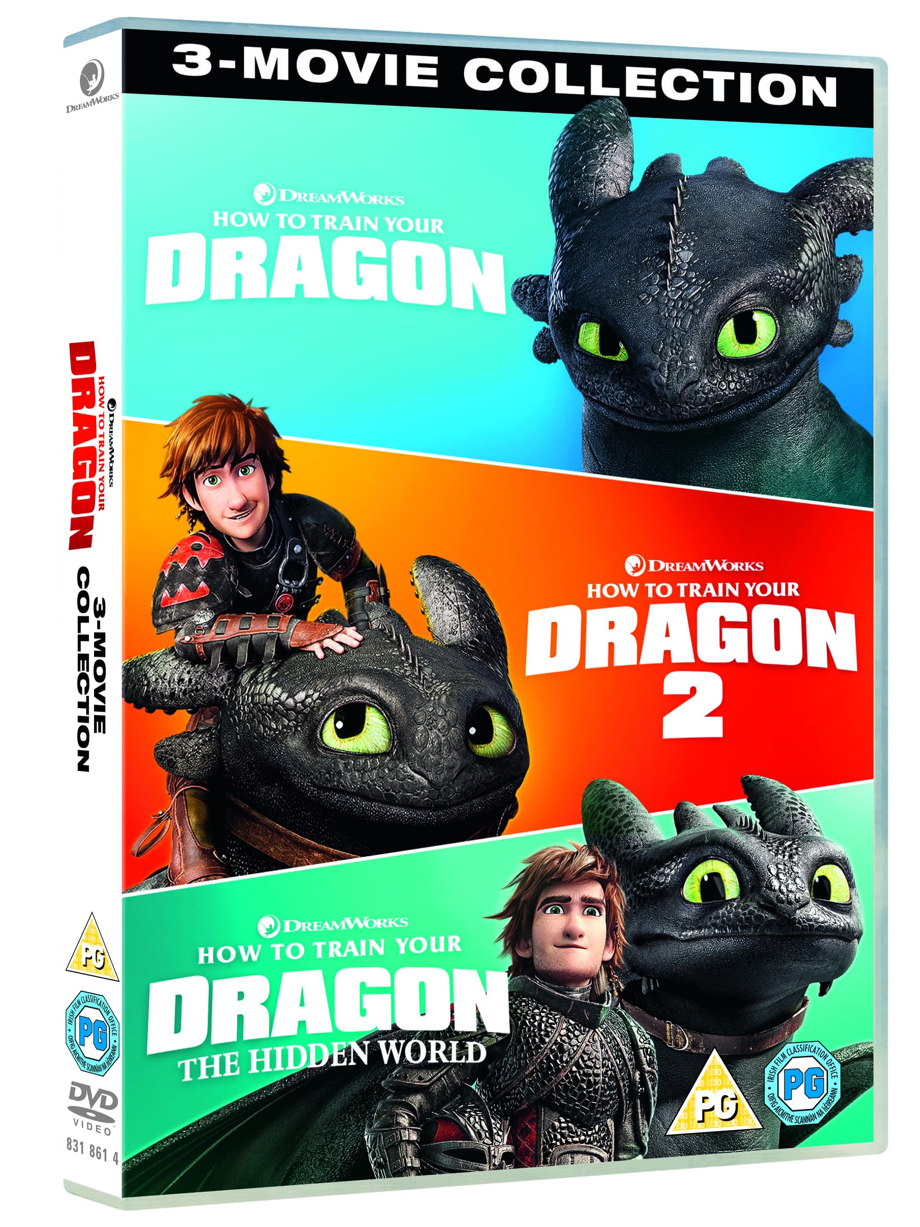 How to Train Your Dragon: 3 Movie Collection [DVD] 2