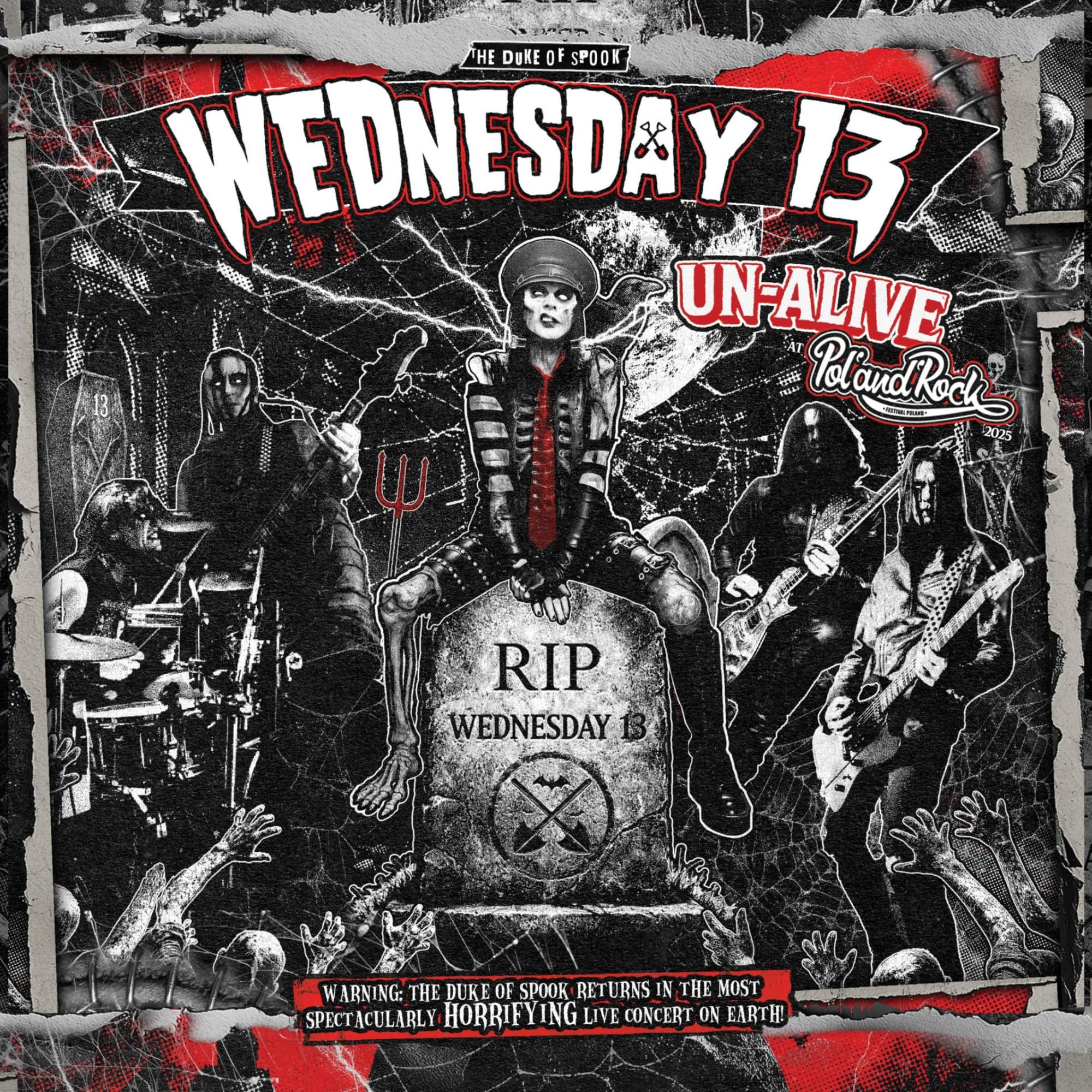 Wednesday 13 - Un-Alive from Pol'and'Rock 2025 [2LP Vinyl]