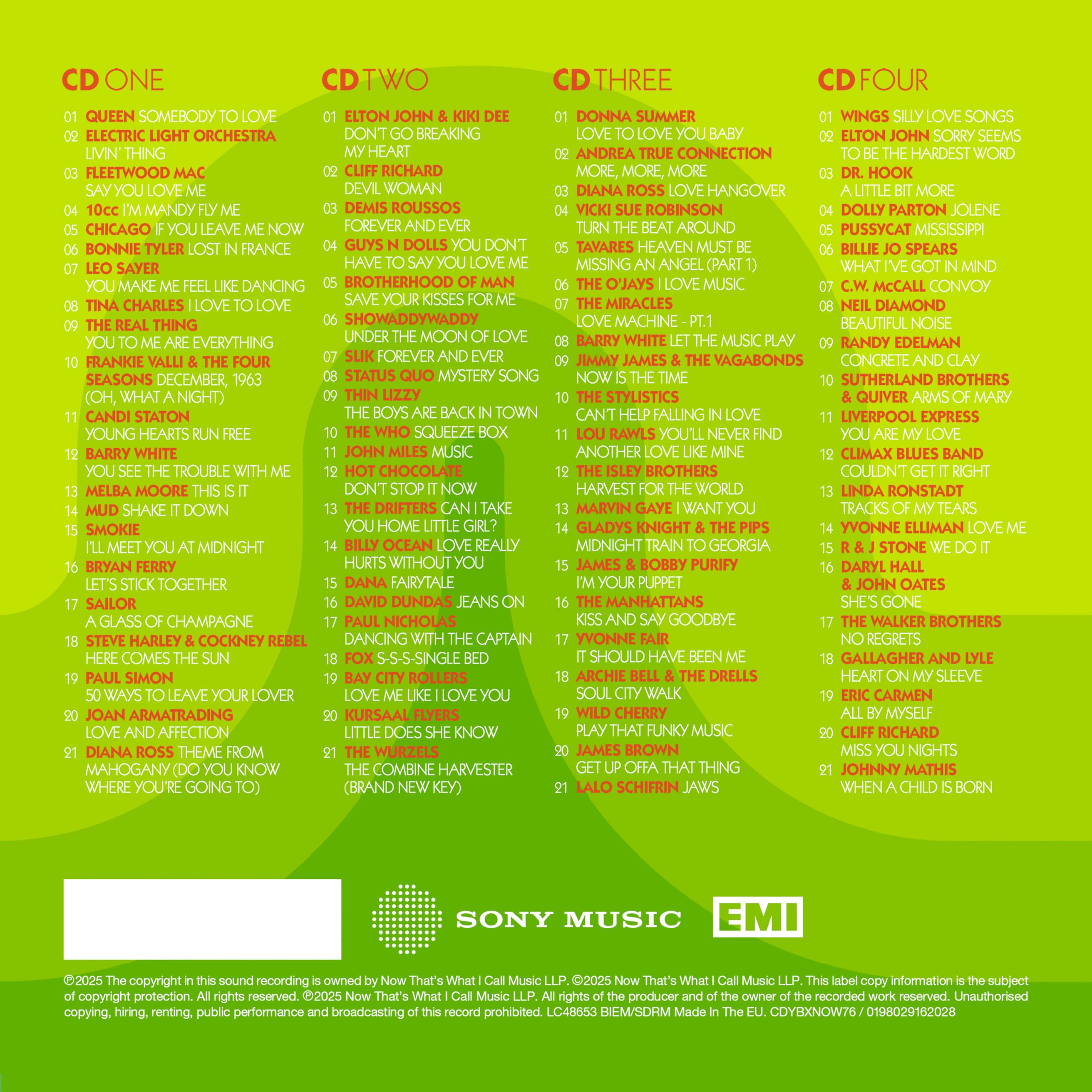 NOW - Yearbook 1976 [Audio CD] 3