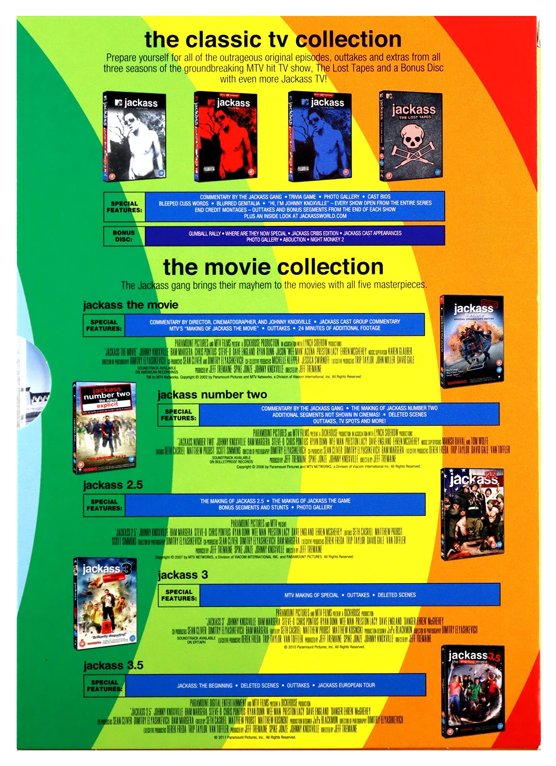 Jackass: The TV And Movie Collection [DVD]