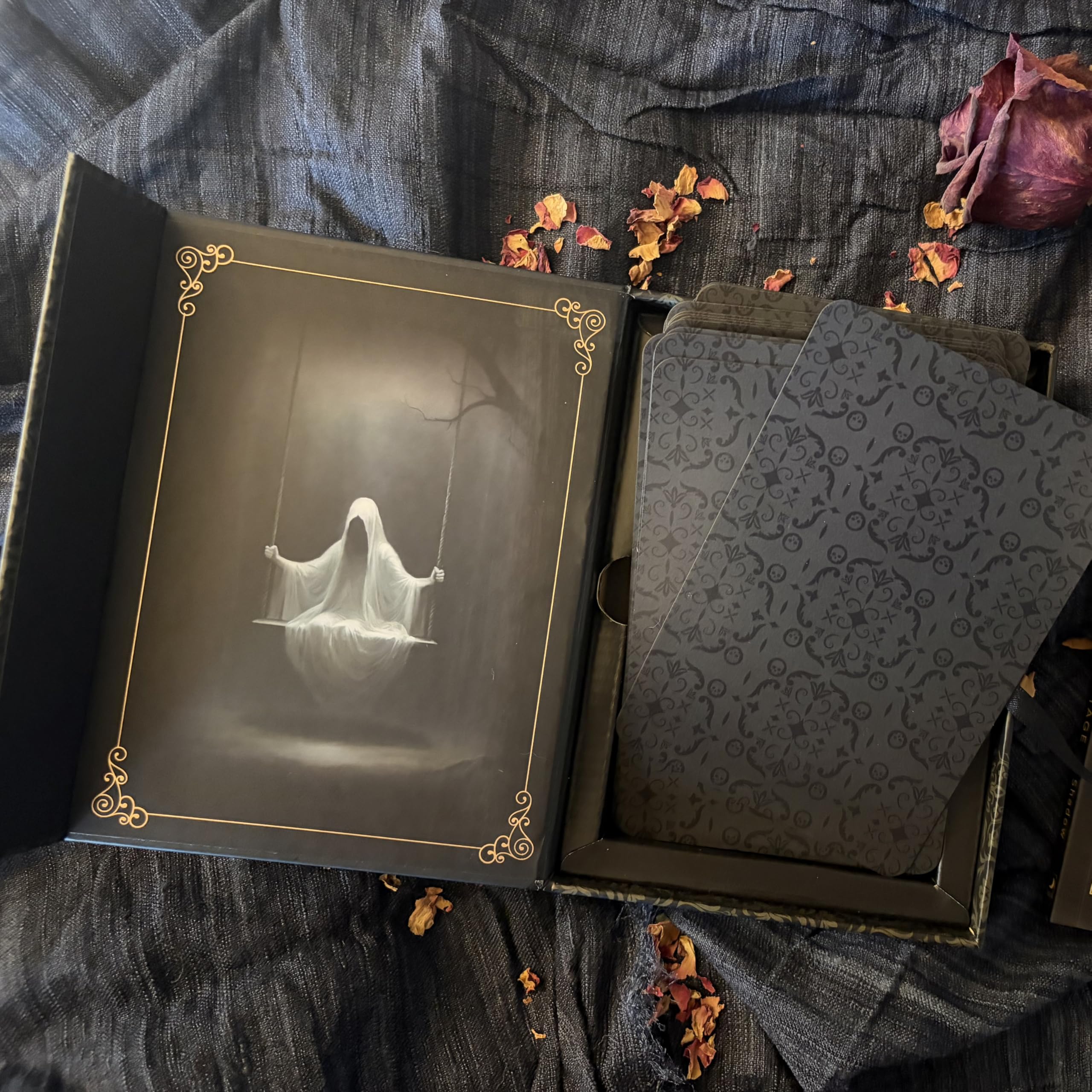 LLEWELLYN Haunted Cottage Oracle: A 45-Card Deck and Guidebook by Sirian Shadow 4