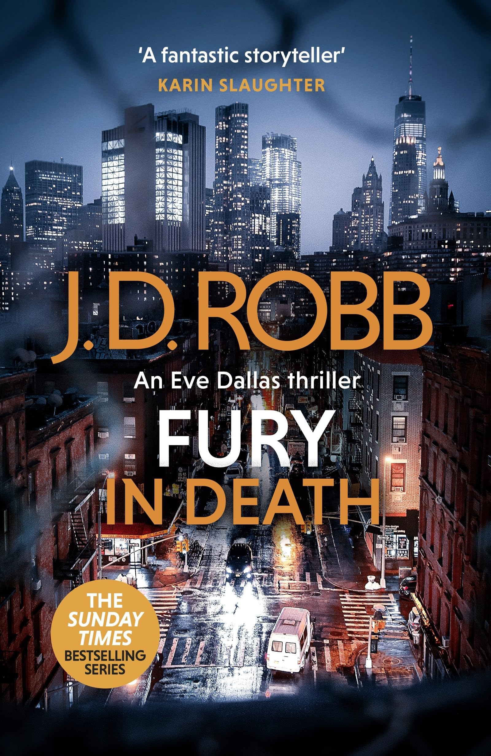 Fury In Death: An Eve Dallas Thriller (In Death, Book 63) by J. D. Robb - Hardcover 1