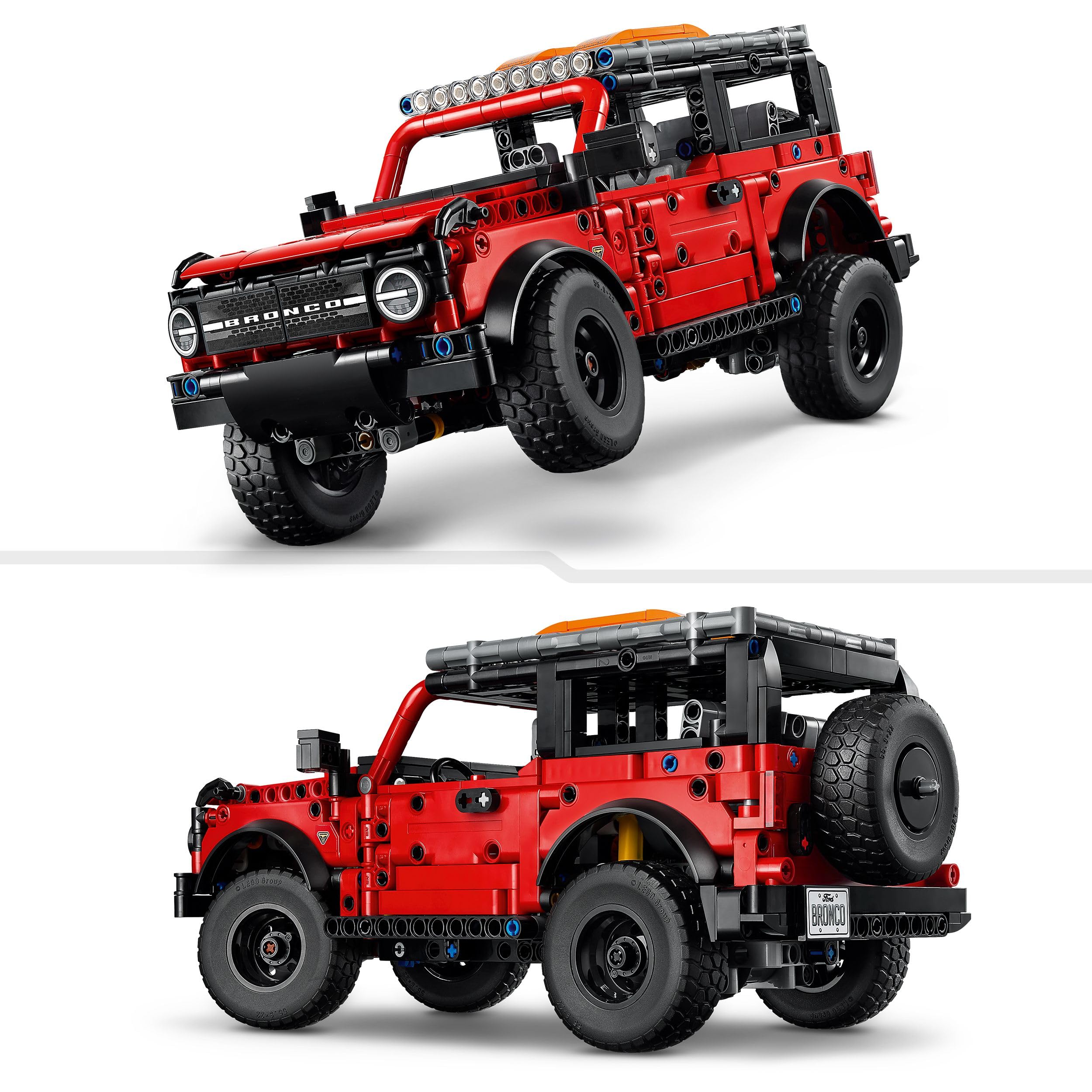 LEGO Technic Ford Bronco SUV Building Kit - Off-Road Vehicle Model with Moving Parts for Ages 9+ 8