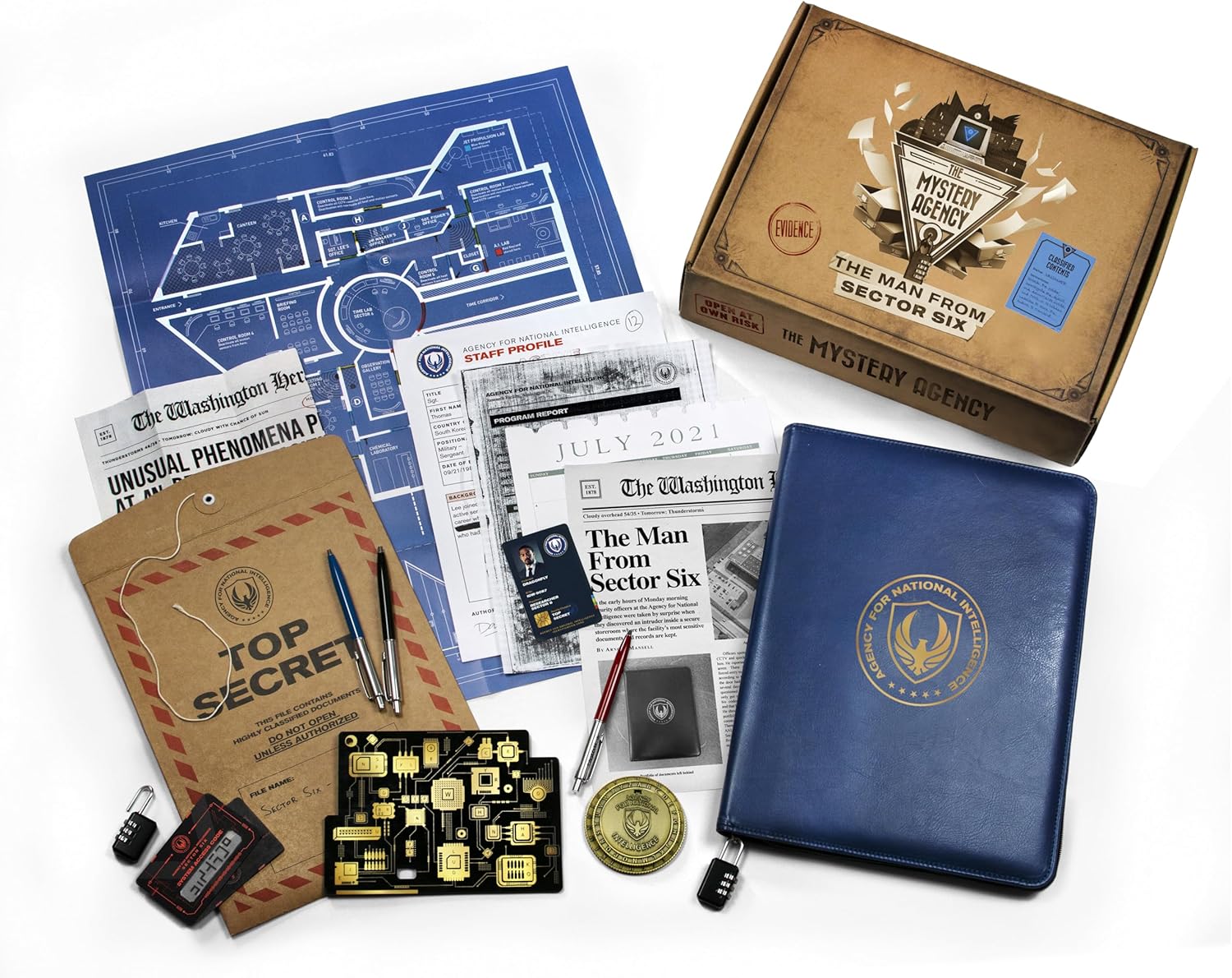 The Man From Sector Six - Immersive Escape Room Adventure for Ages 14+ 1
