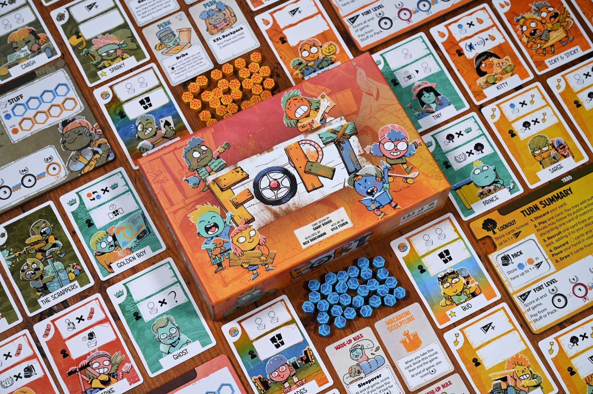 Leder Games Fort Board Game | Ages 10+ | 2-4 Players | 20-40 Min Playtime 3