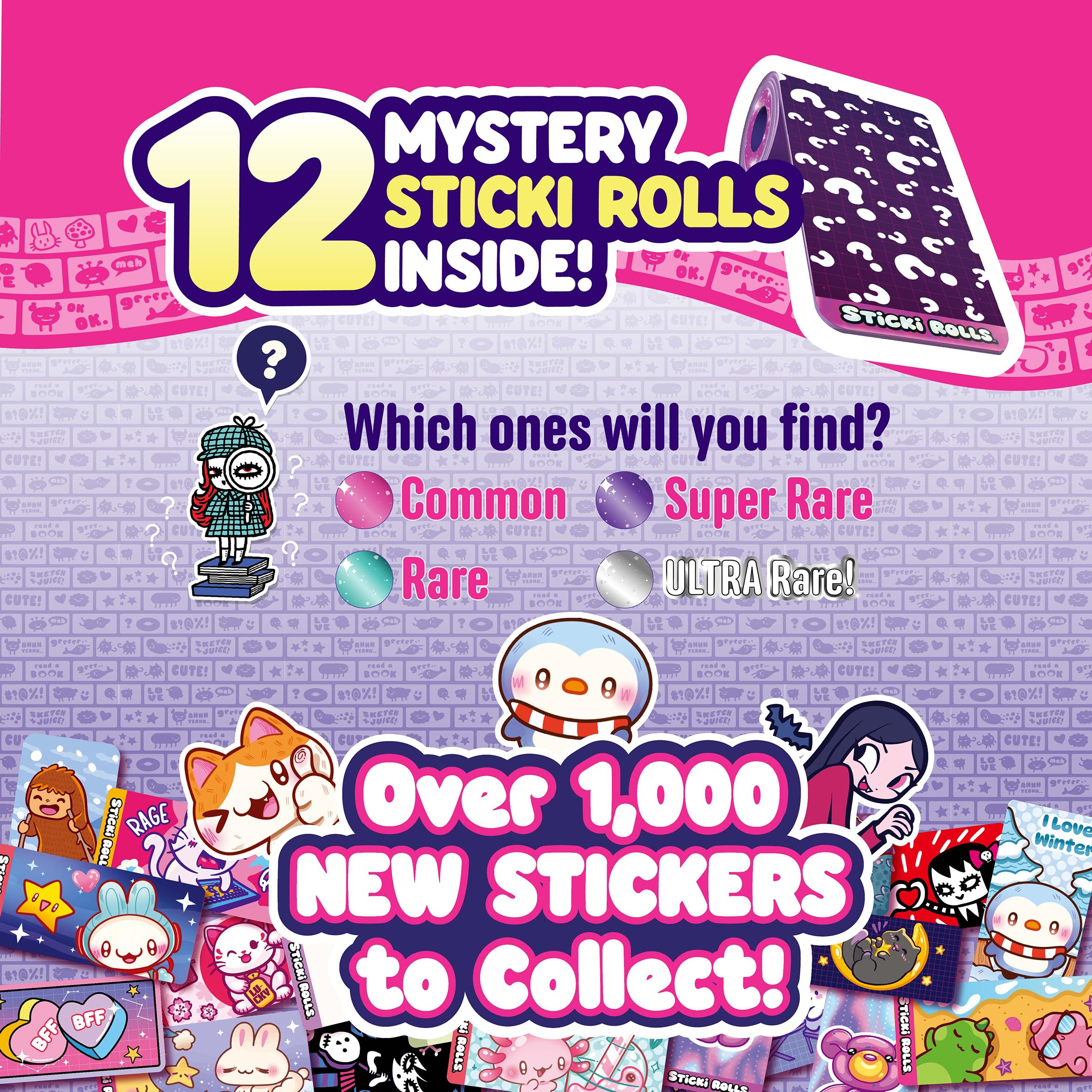 Sky Castle Sticki Rolls Series 2 - Sticki Station S2 Wearable & Shareable Sticker Craft Kit 5