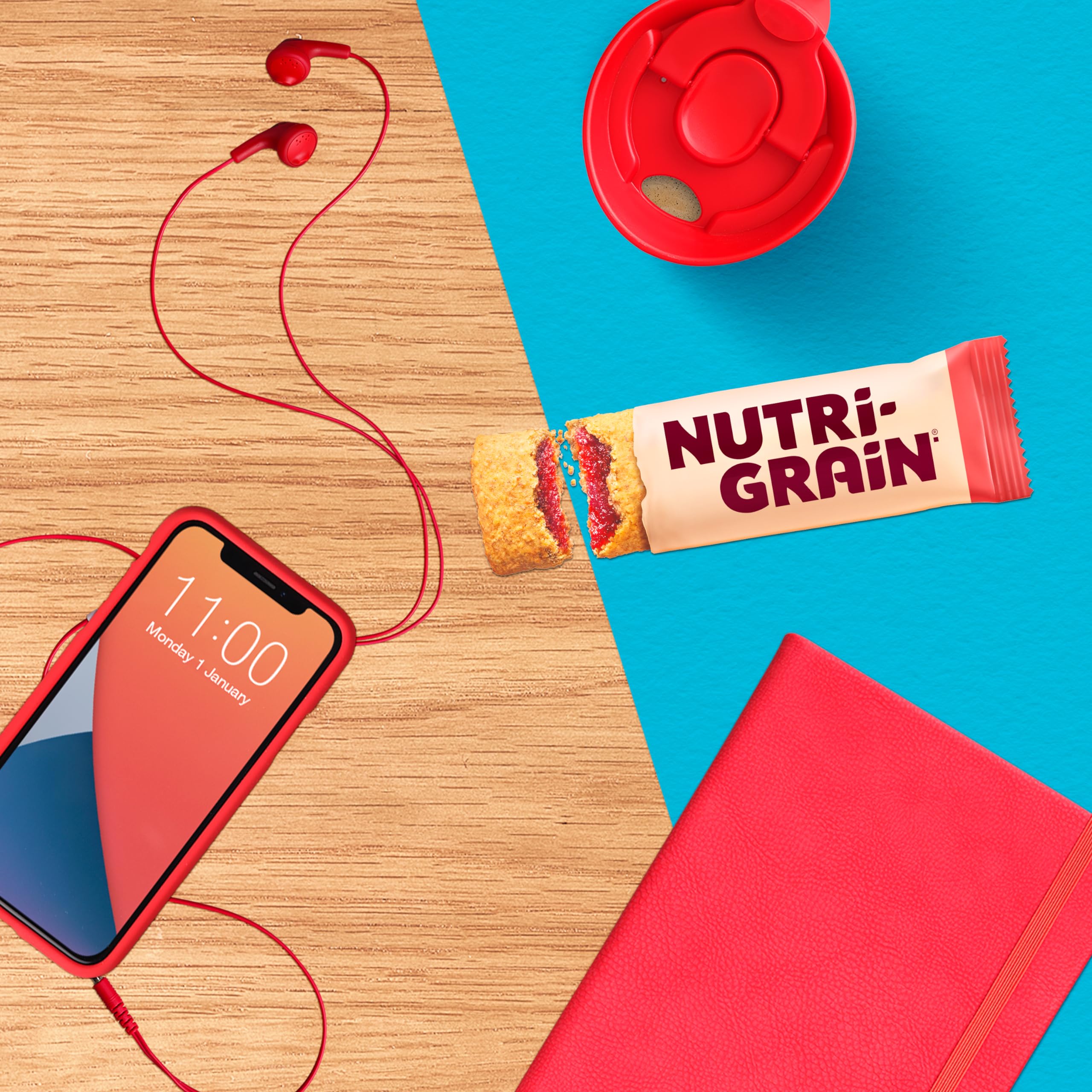 Kellogg's Strawberry Nutri-Grain Bars 6x37g 7