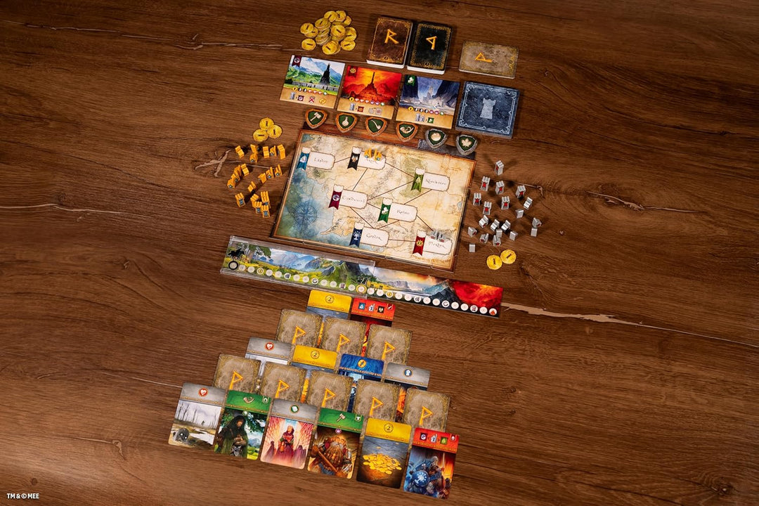 Repos Production The Lord of the Rings: Duel for Middle-Earth Board Game