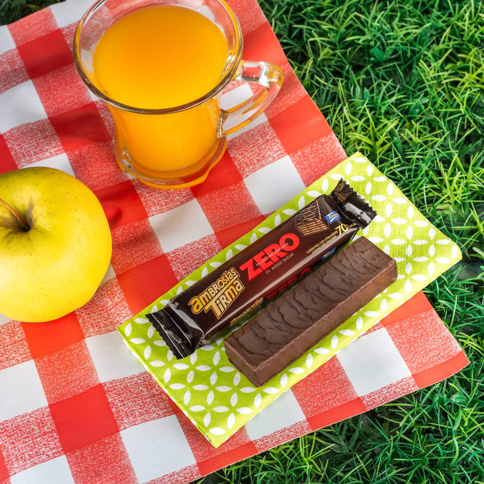 Tirma – Waffeln aus 70 % dunkler Schokolade, ohne Zuckerzusatz, ketofreundlich, kohlenhydratarm, gentechnikfrei, vegetarisch, diabetikerfreundlich (3 Waffeln, 64,5 g) 6