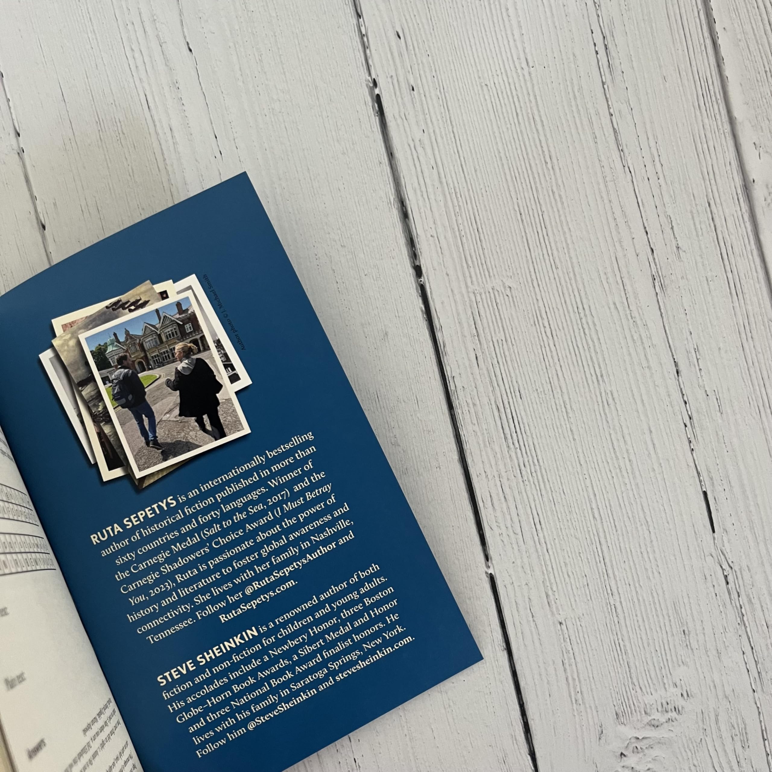 The Bletchley Riddle by Steve Sheinkin & Ruta Sepetys | Historical Military Fiction Paperback 6